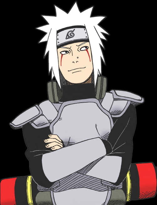 Mhusika Jiraiya wa Naruto Anime Picha ya Ukuta