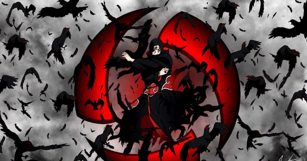 Mhusika Mzuri wa Naruto Uchiha Itachi Picha ya Ukuta