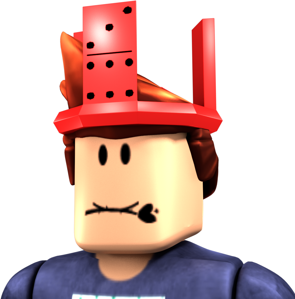 Mhusika wa Roblox Kofia Nyekundu Picha ya Ukuta
