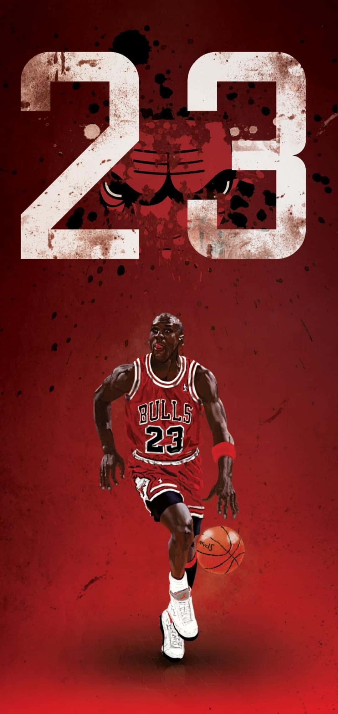 "Michael Jordan anapiga jersey yake baada ya shot yake ya kuvuta win dhidi ya Utah Jazz katika 1998 NBA Finals." Picha ya Ukuta
