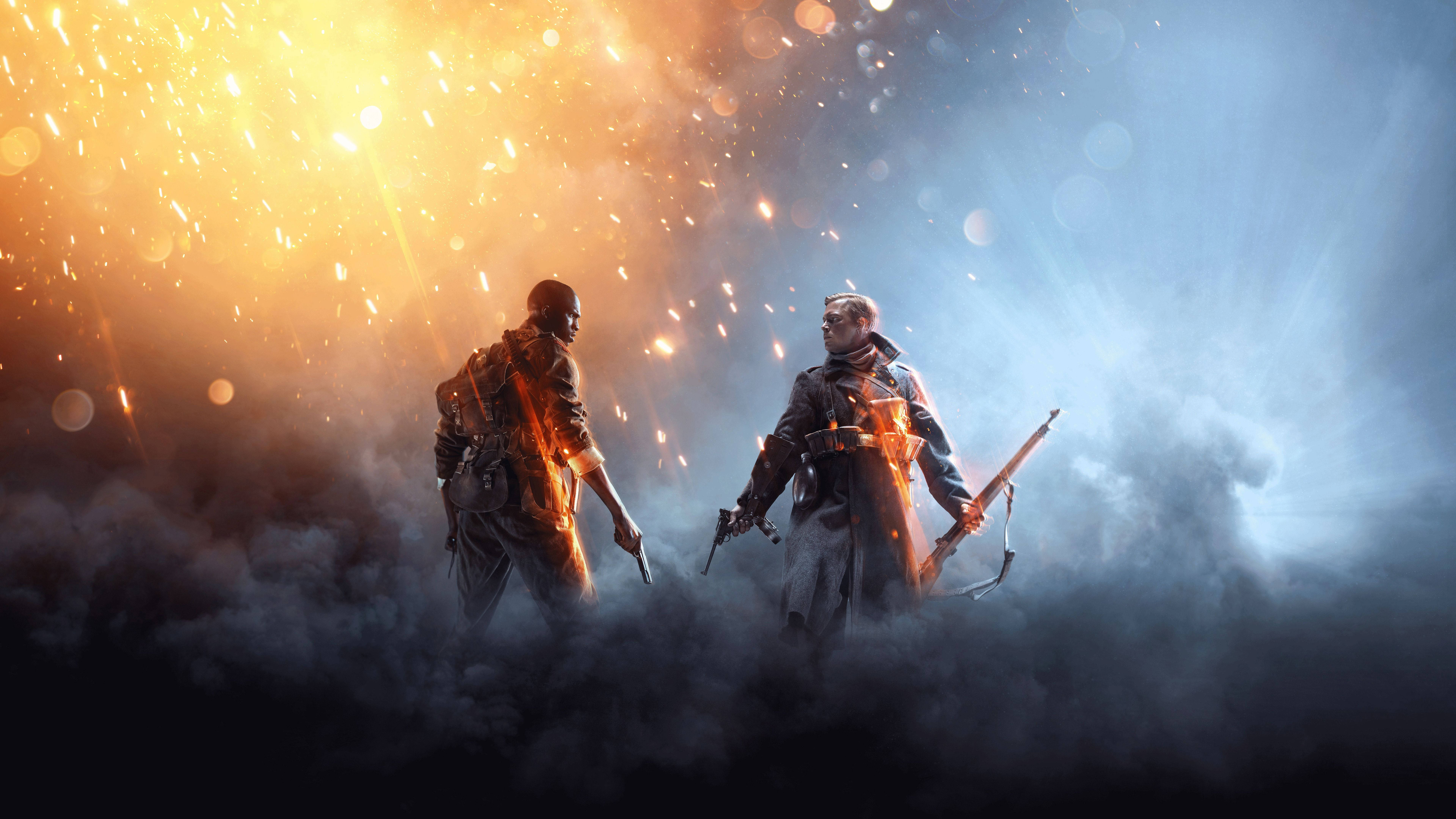 Michezo ya Battlefield 1 8K Picha ya Ukuta