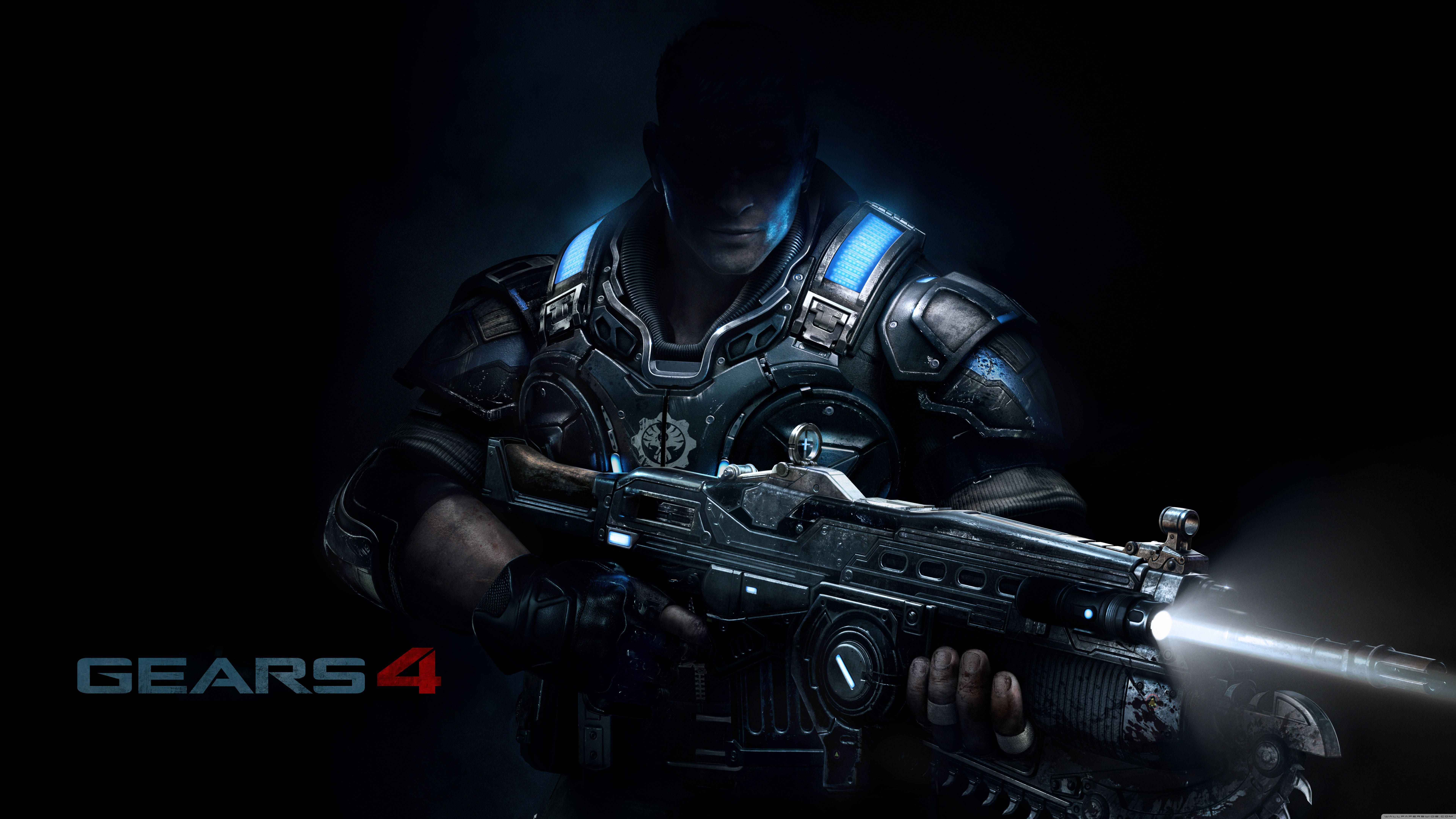 Michezo ya Gears 4 8K Picha ya Ukuta