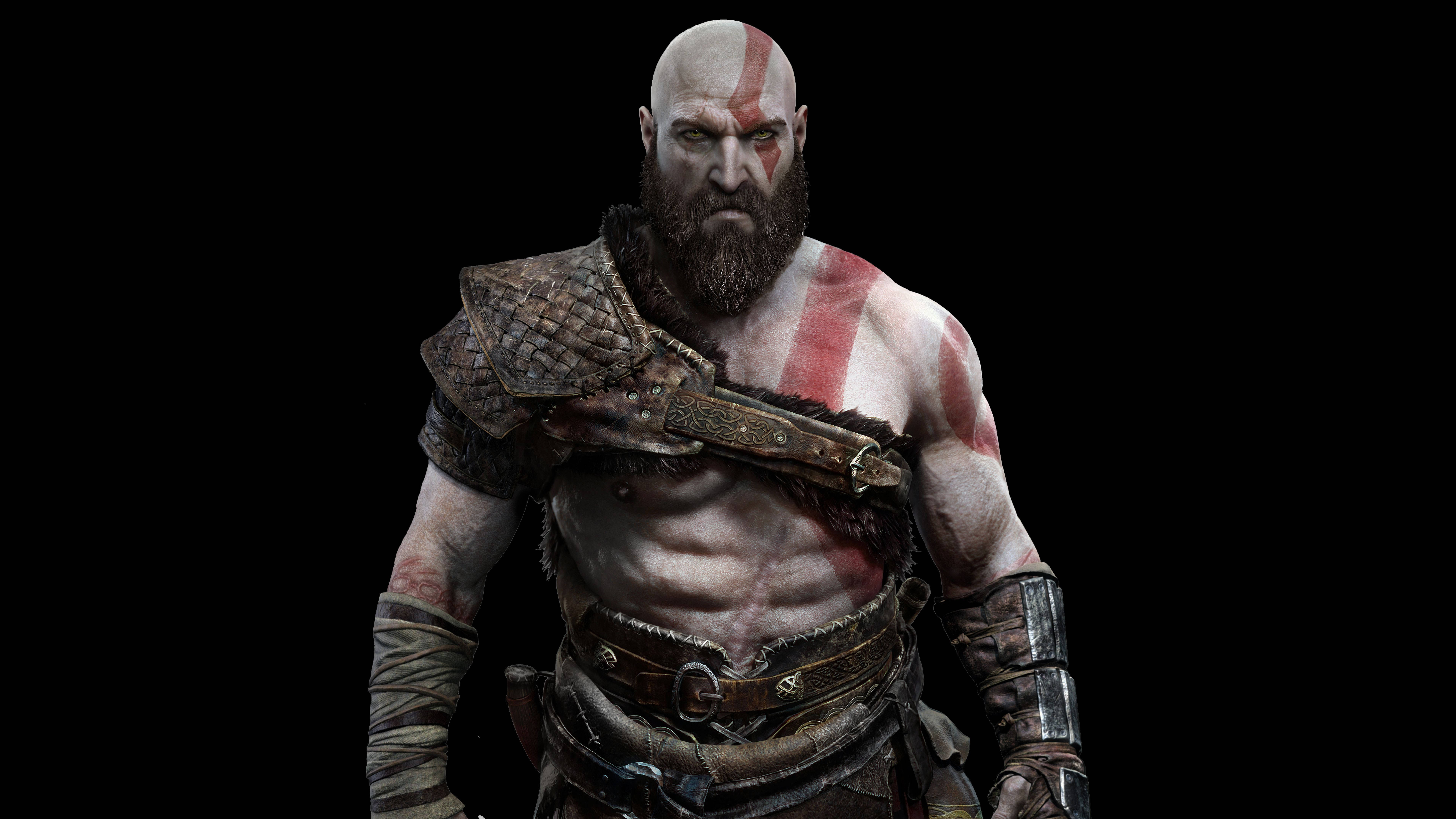Michezo ya God Of War 8K Picha ya Ukuta