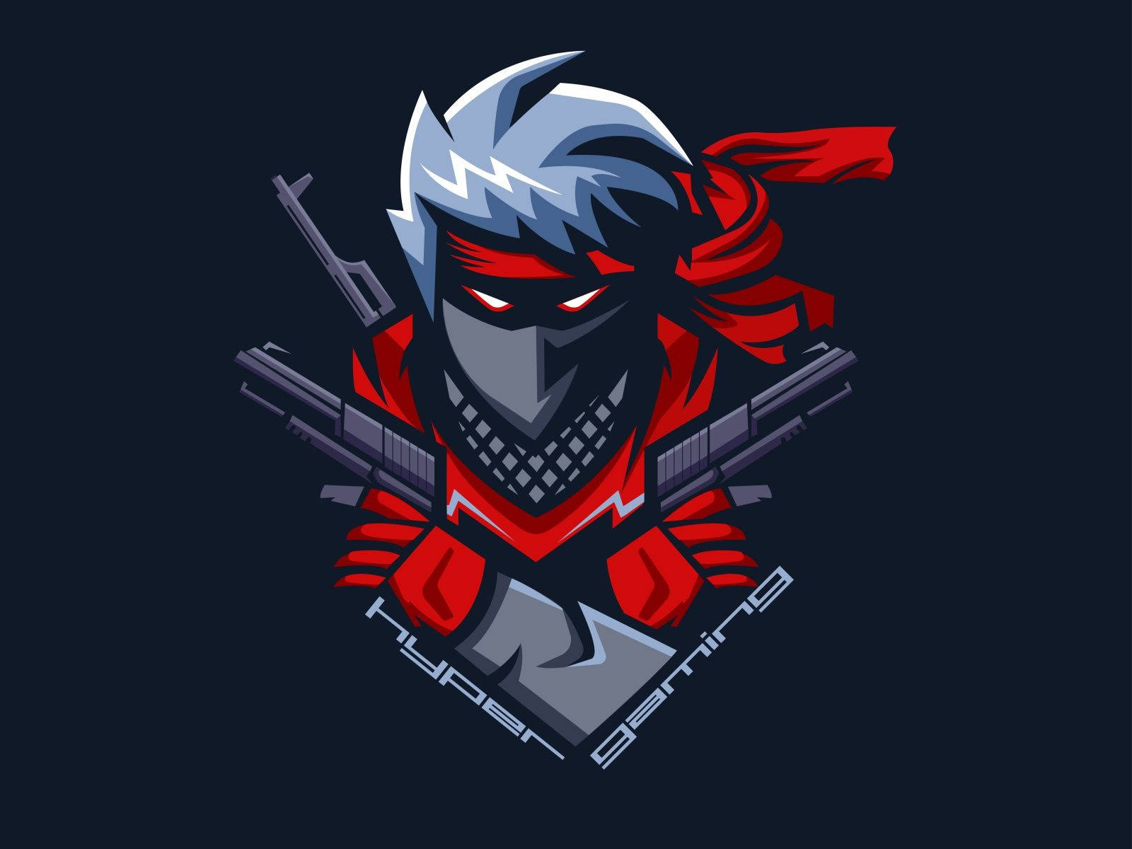 Michezo ya Hyper Ninja Picha ya Ukuta