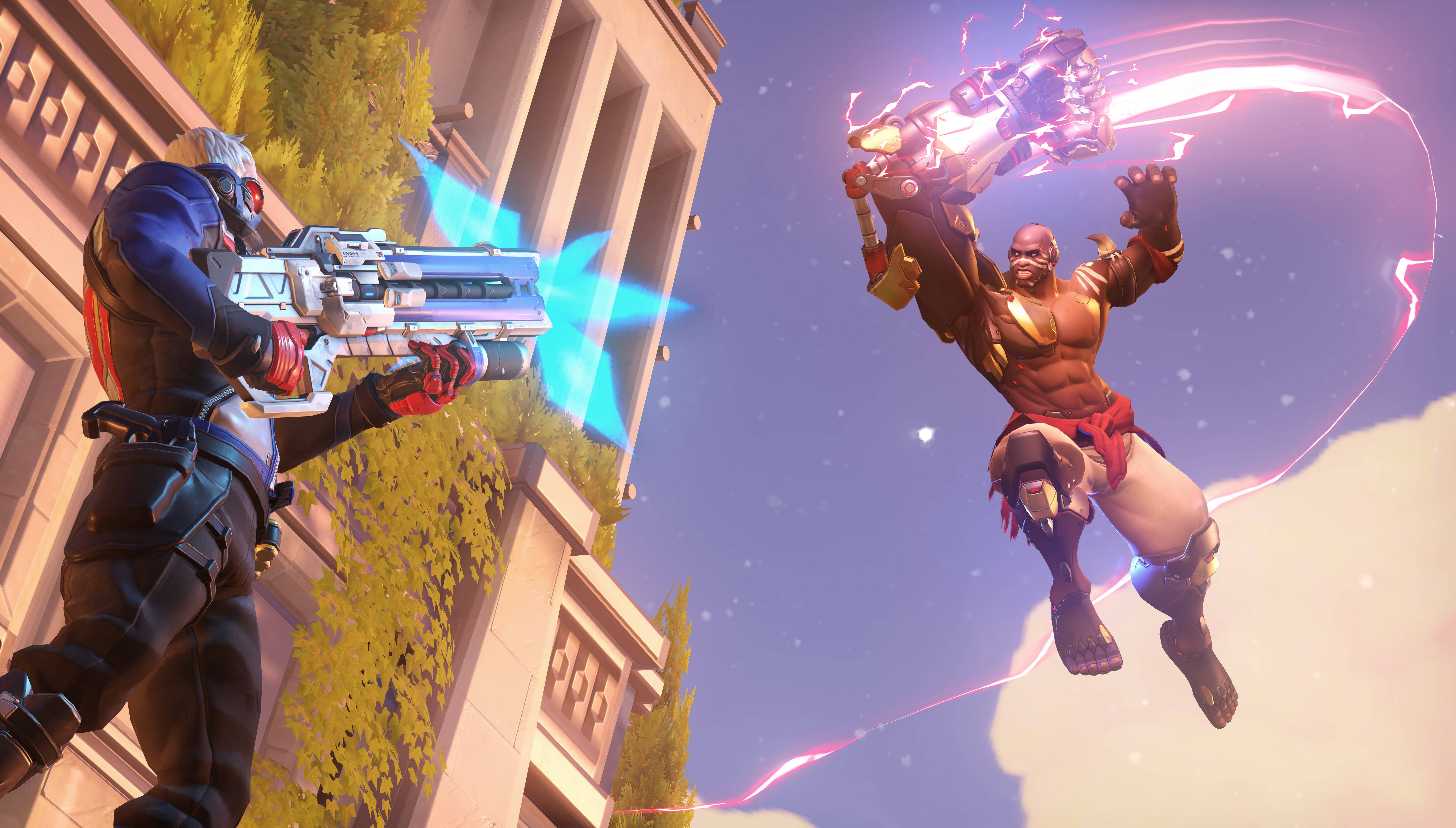 Michezo ya Overwatch 8K Picha ya Ukuta