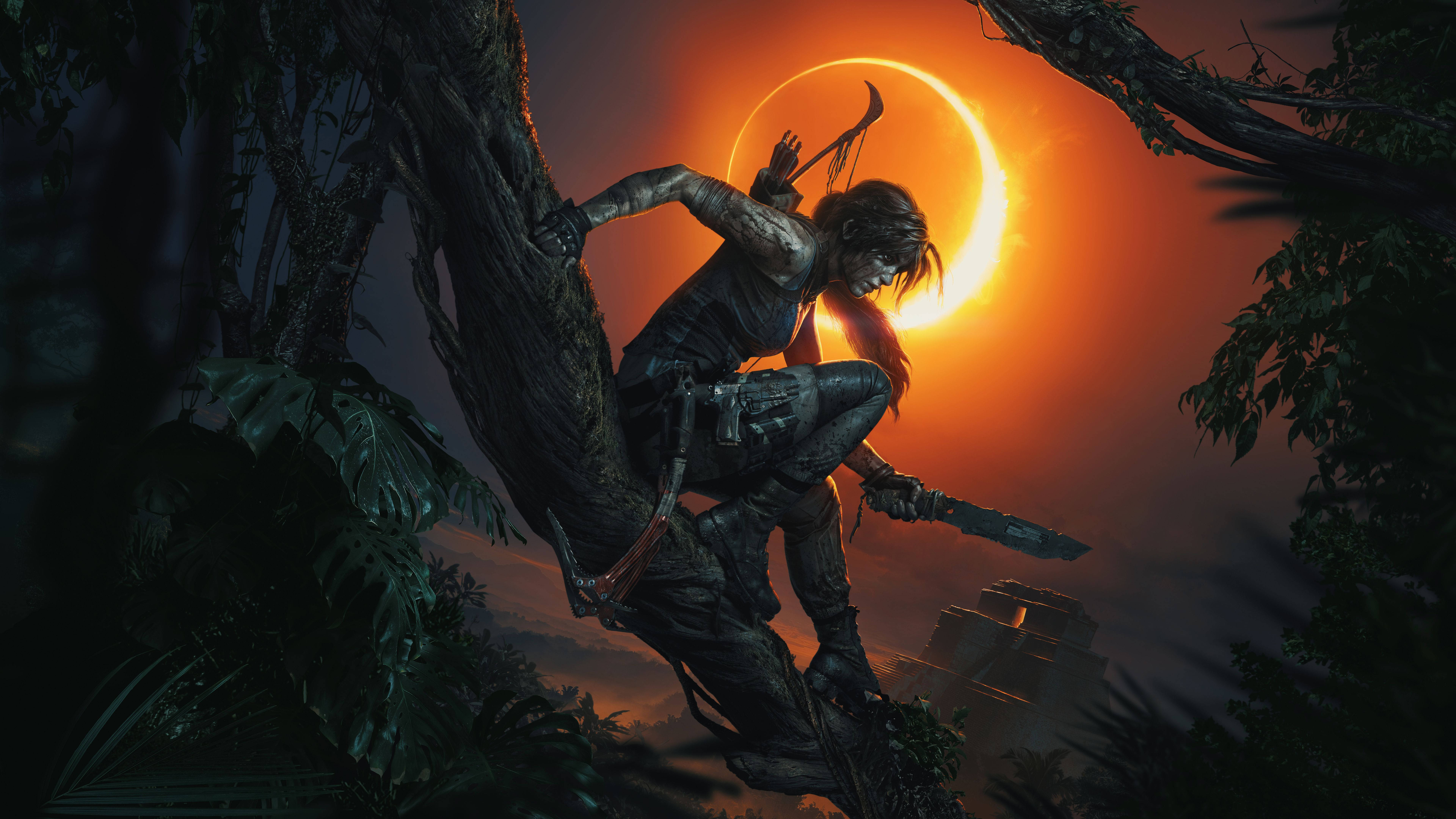 Michezo ya Tomb Raider 8K Picha ya Ukuta