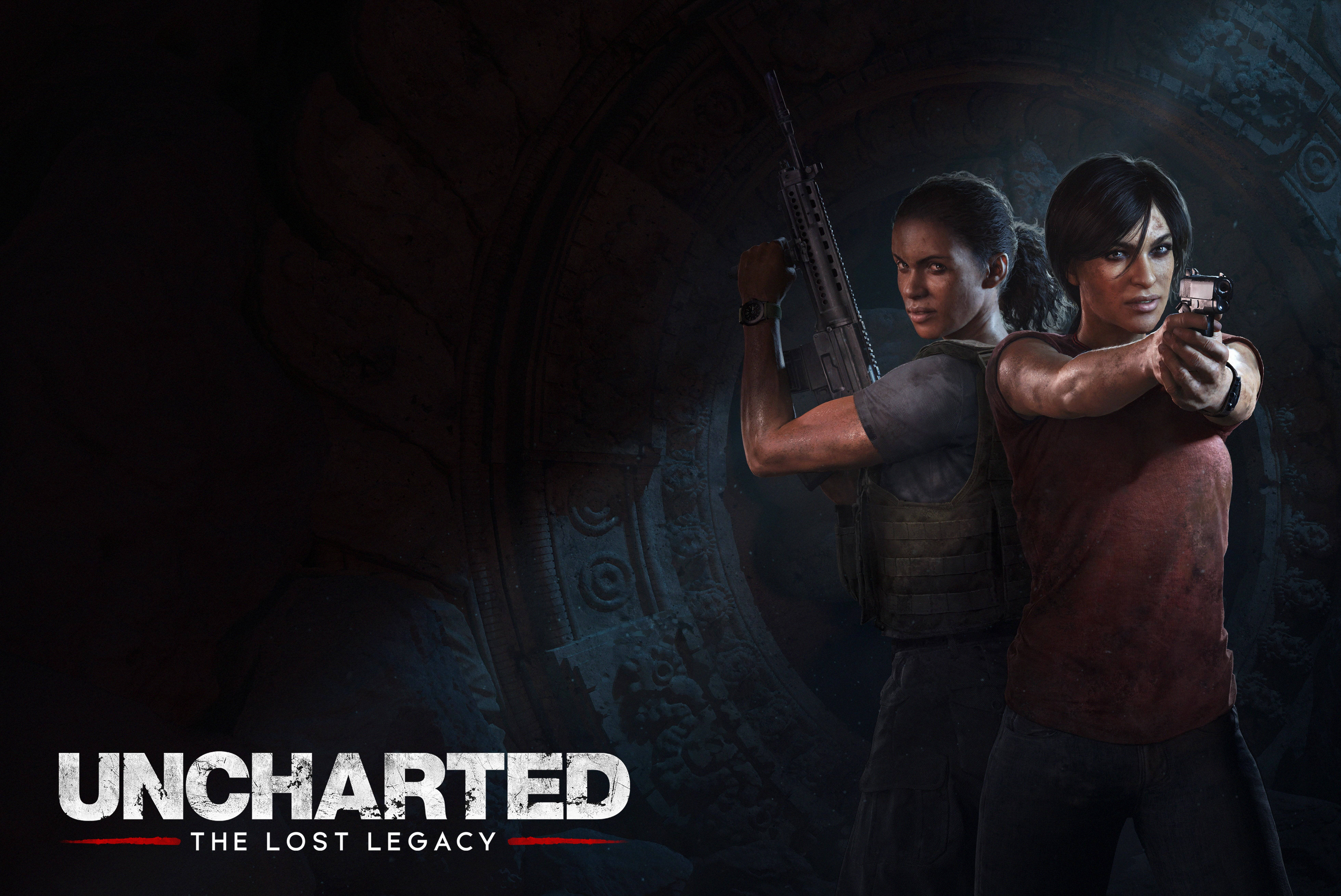 Michezo ya Uncharted Lost Legacy 8K Picha ya Ukuta