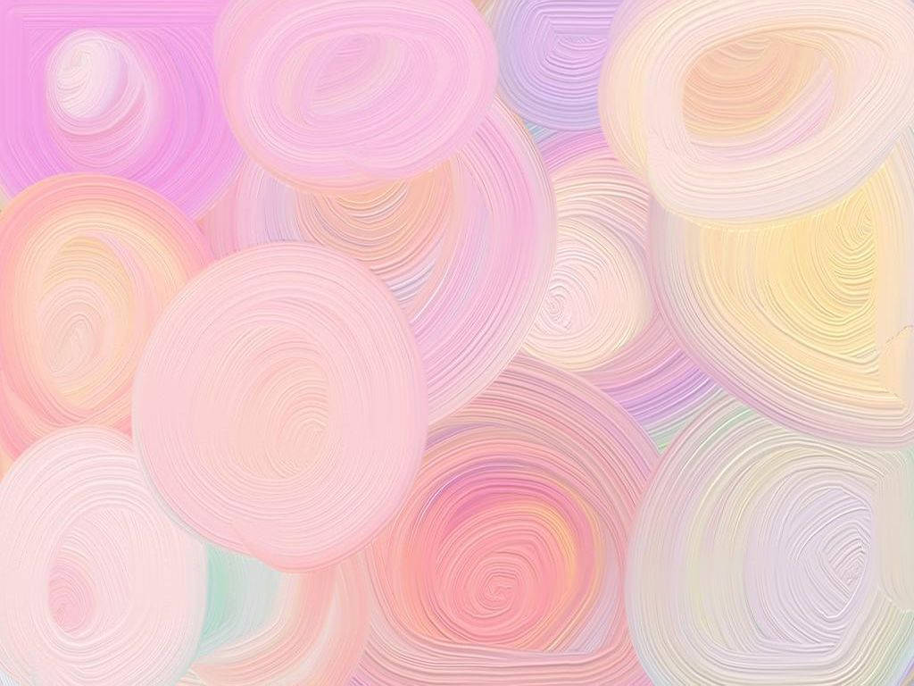 Miduara ya Rangi za Pastel Picha ya Ukuta