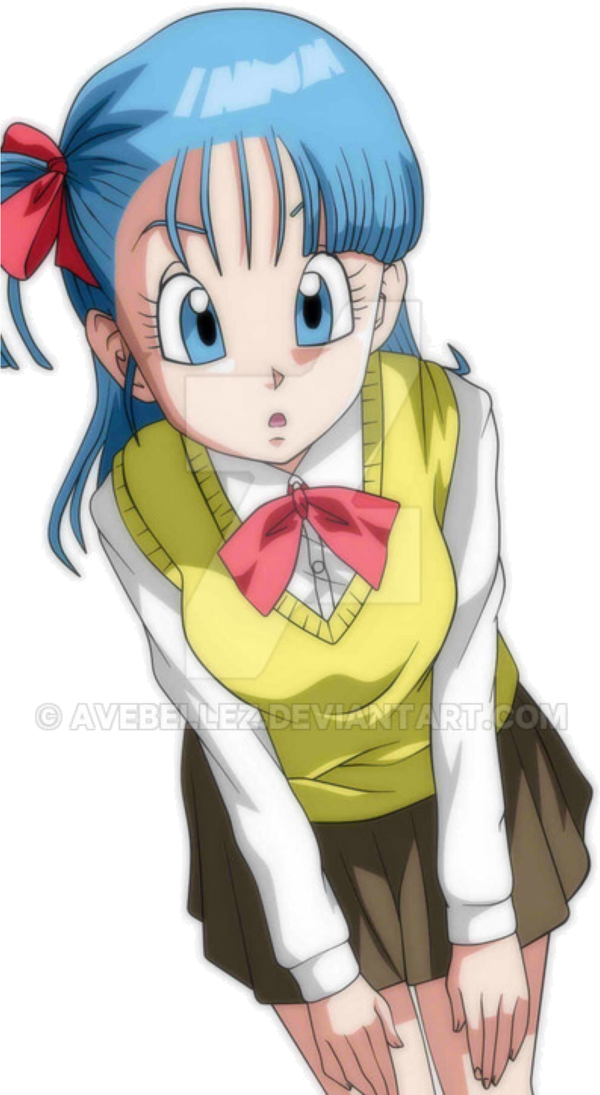 Mienendo ya Bulma ya Anime ya Klasiki Picha ya Ukuta
