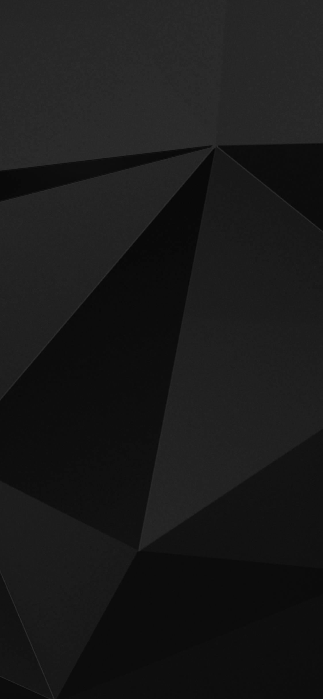 Mifumo ya Diamond Minimal Dark iPhone Picha ya Ukuta