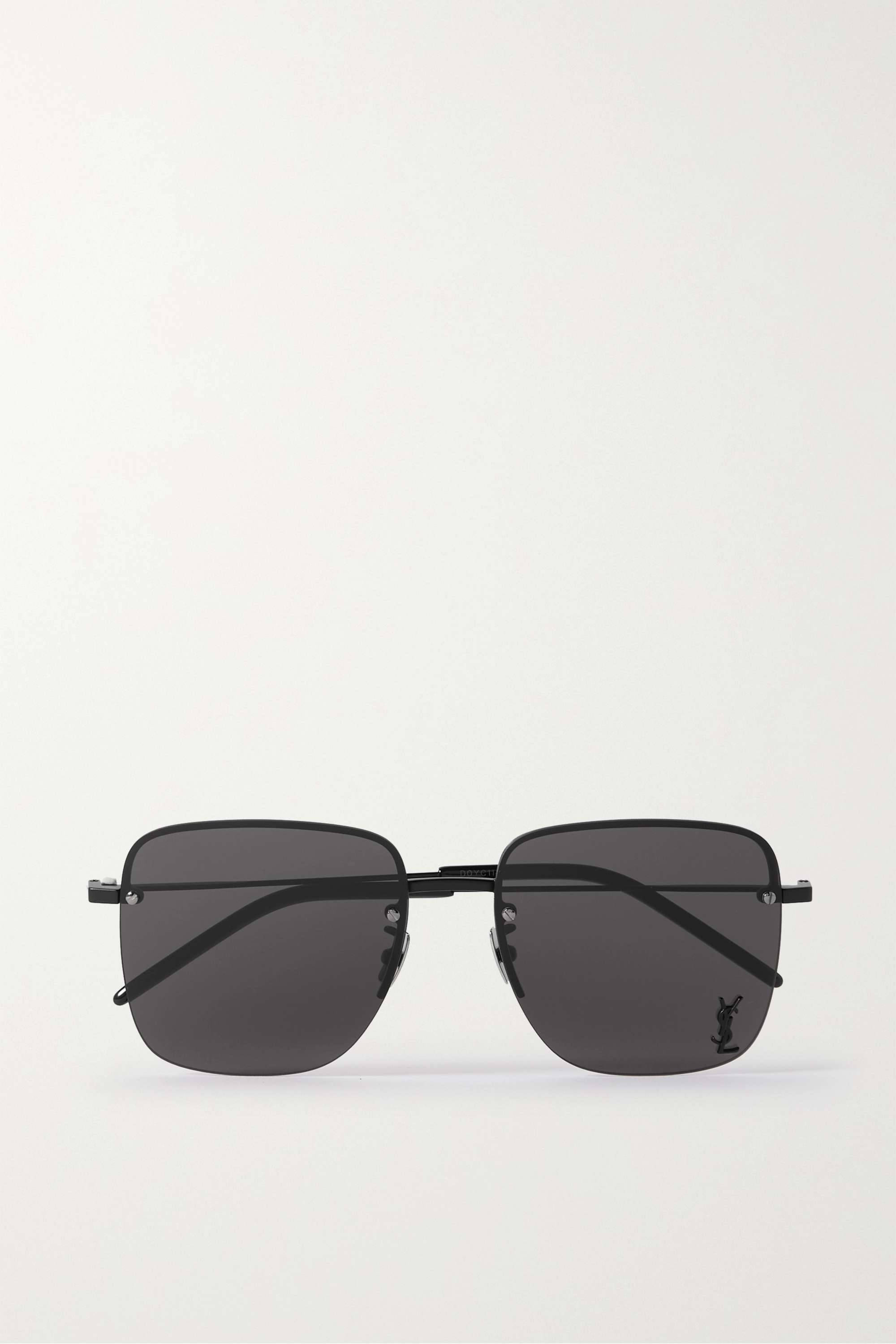 Mifumo ya Sunglasses ya Wanaume ya Saint Laurent Picha ya Ukuta
