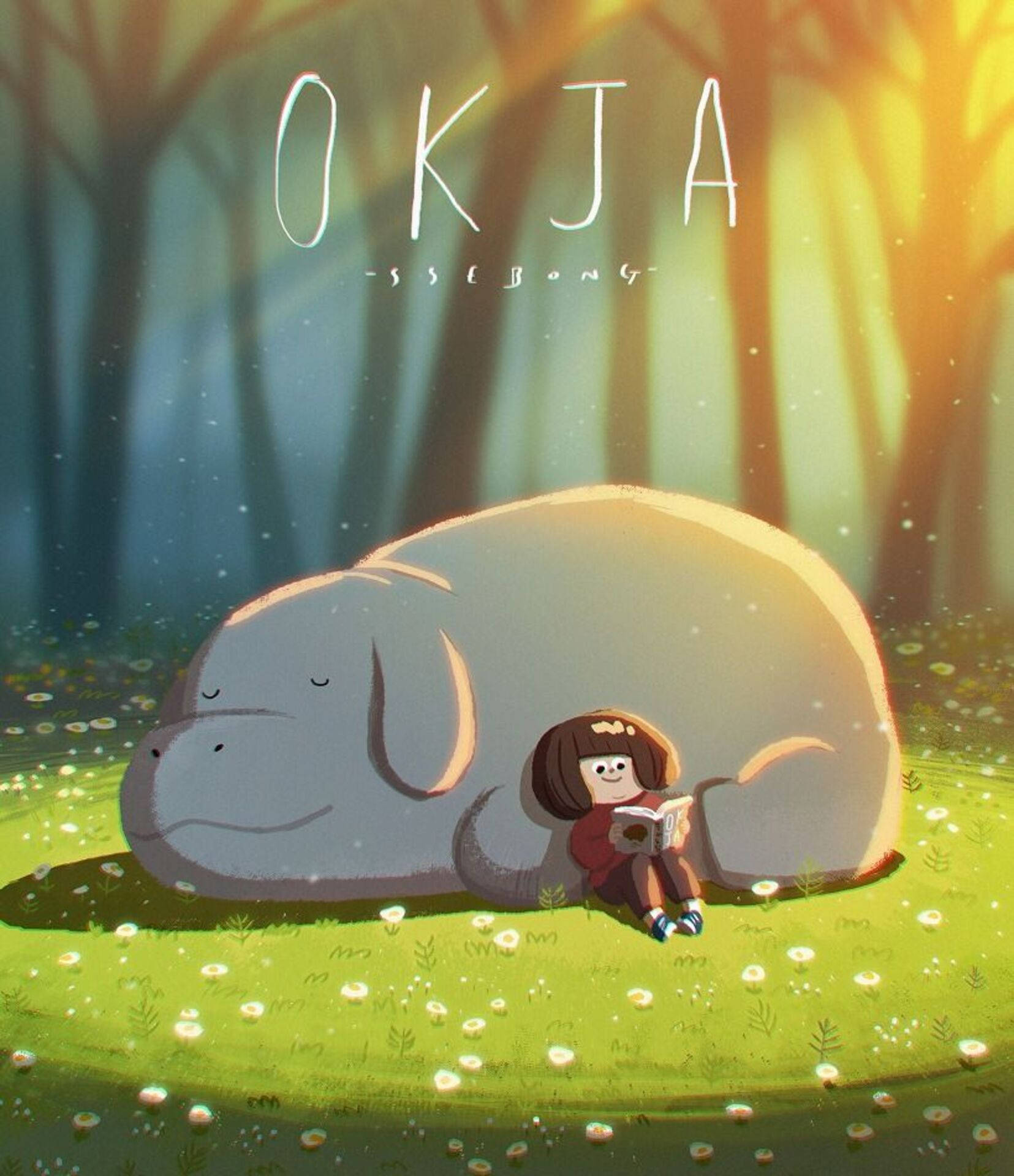 Mija Mdogo na Okja Picha ya Ukuta