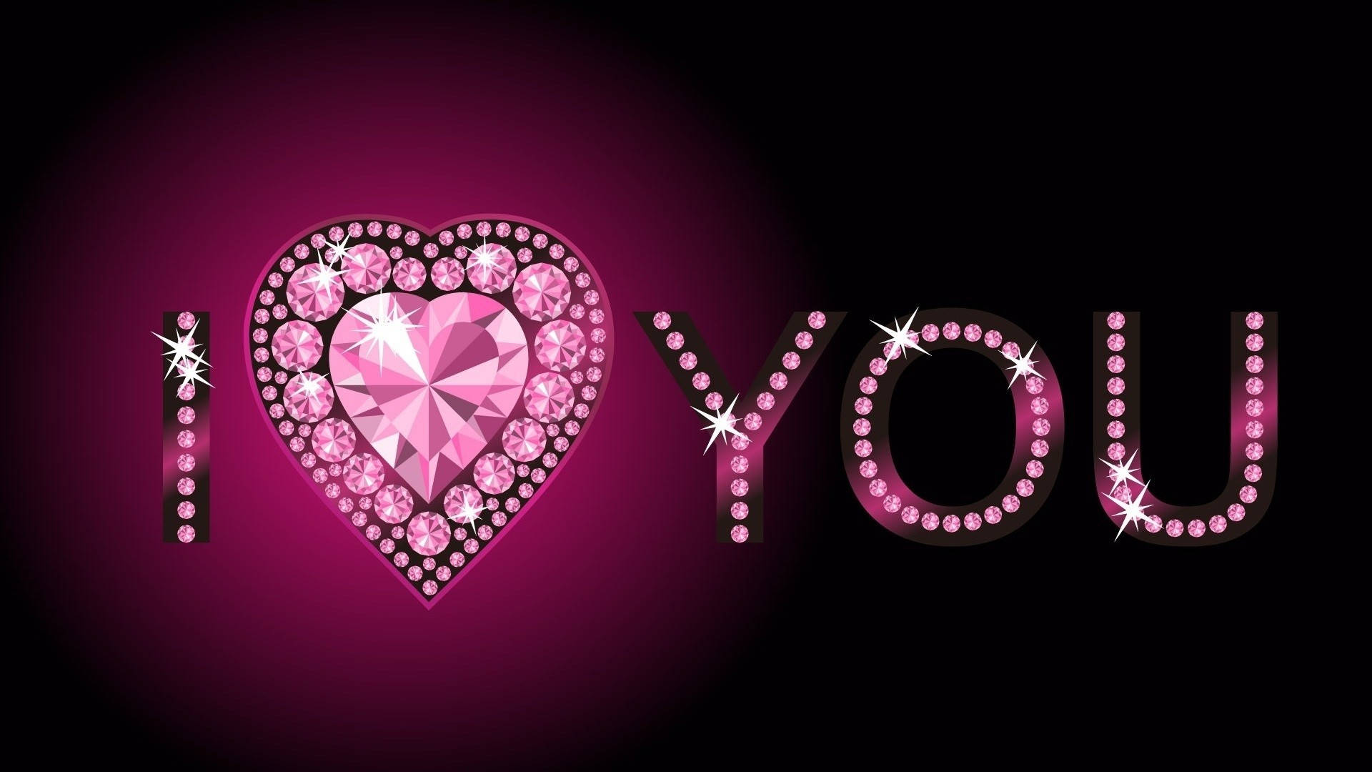 Mikondo ya Upendo wa Pink Diamond Picha ya Ukuta