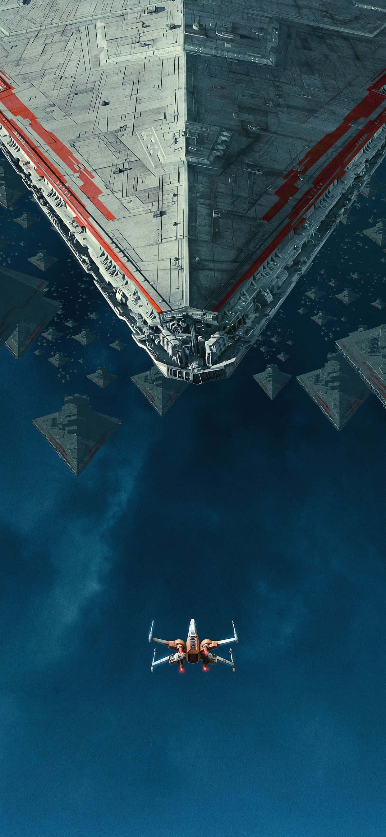 Miliki Kukumbatia Uzoefu wa Star Wars na Simu ya Kufaa Picha ya Ukuta