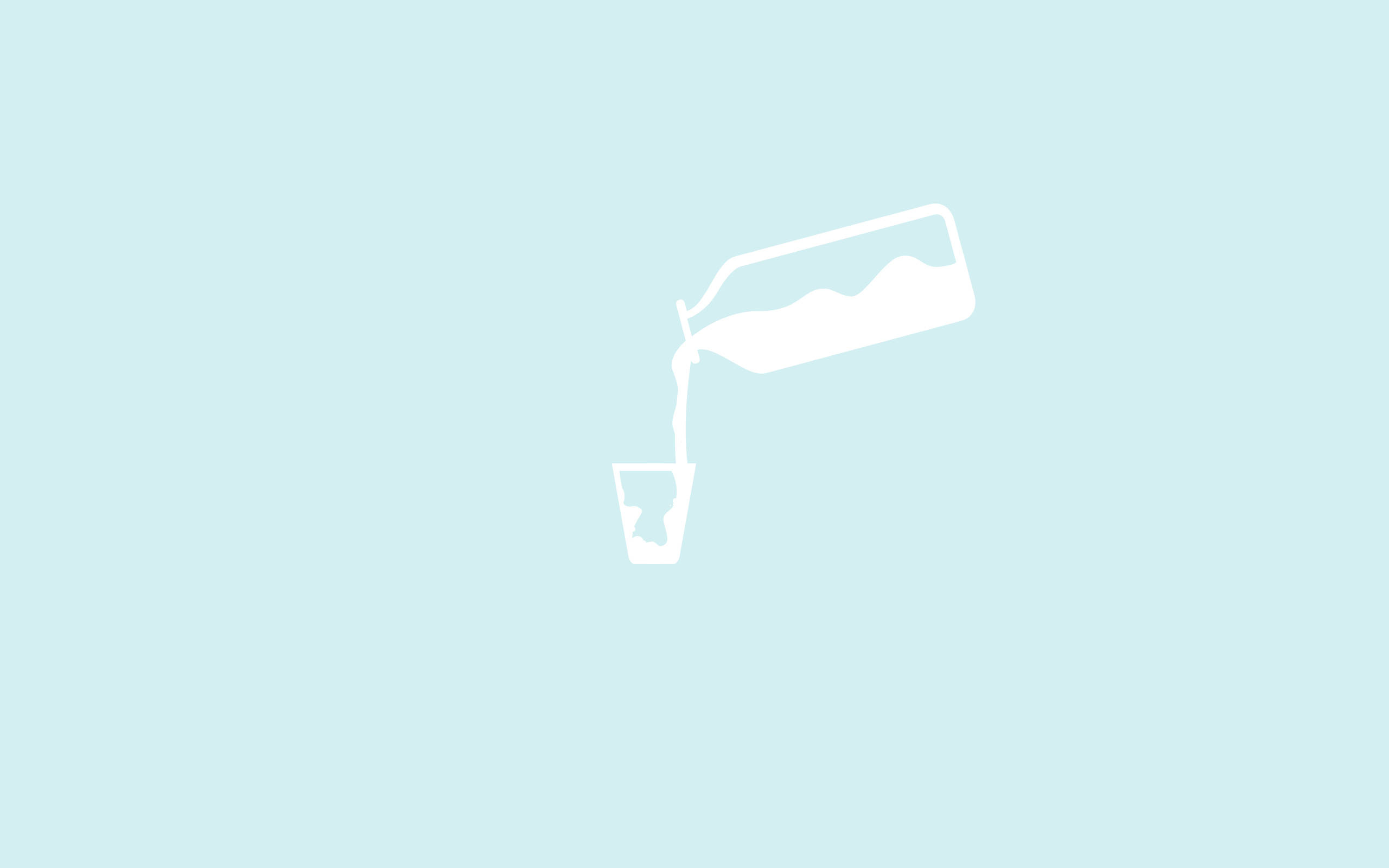 Mimina Maziwa Minimalist Aesthetic Laptop Picha ya Ukuta