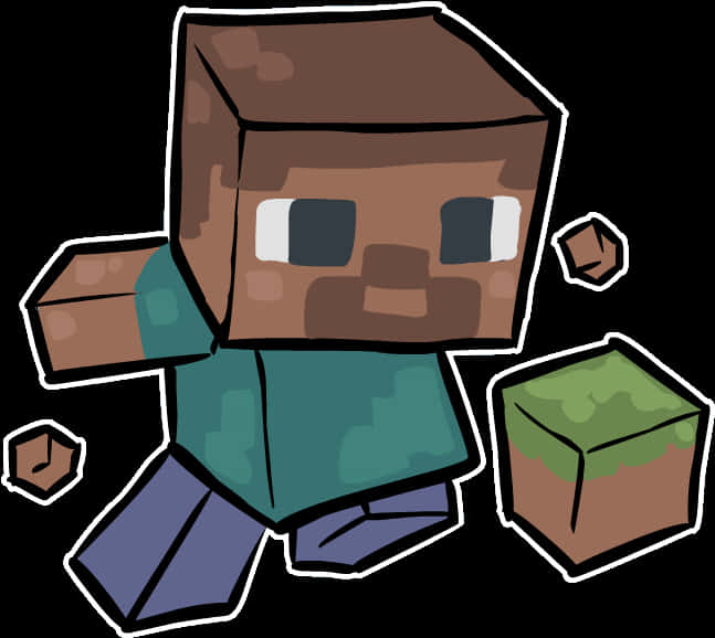 Minecraft: Mhusika na Vikta vya Kikokwa Picha ya Ukuta