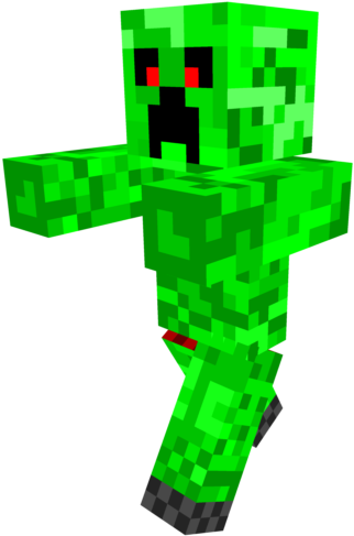 Minecraft: Muundo wa Creeper Picha ya Ukuta