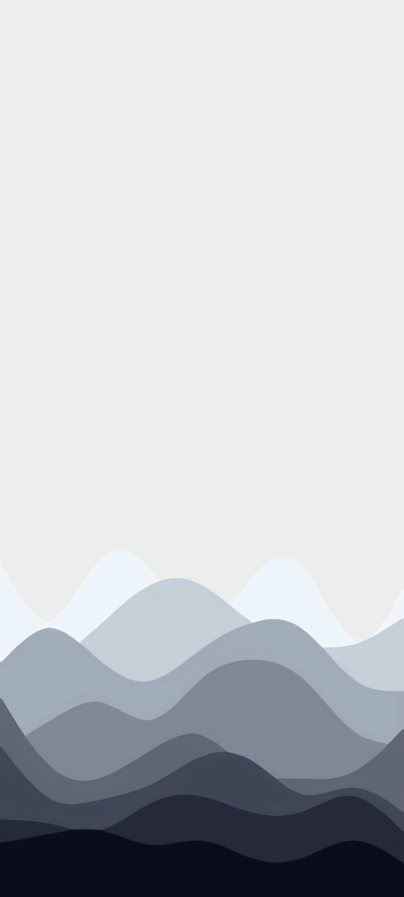 Minimalist Art Wave Picha ya Ukuta