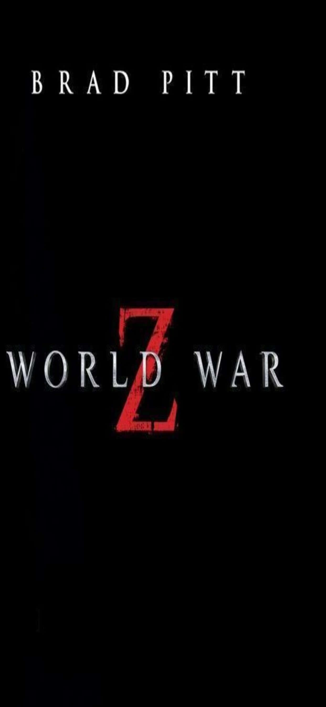 Minimalist iPhone XS Max World War Z Background Picha ya Ukuta