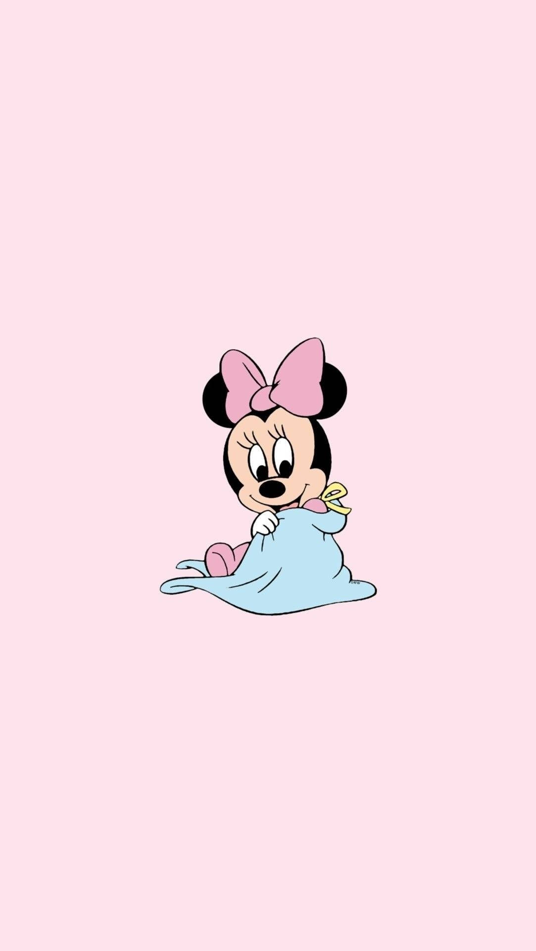 Minnie Mouse Mpenzi iPhone Picha ya Ukuta