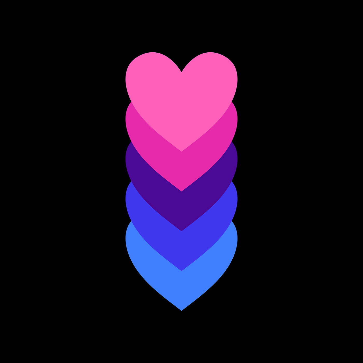 Nyoyo za Rangi za Pastel za Omnisexual Picha ya Ukuta