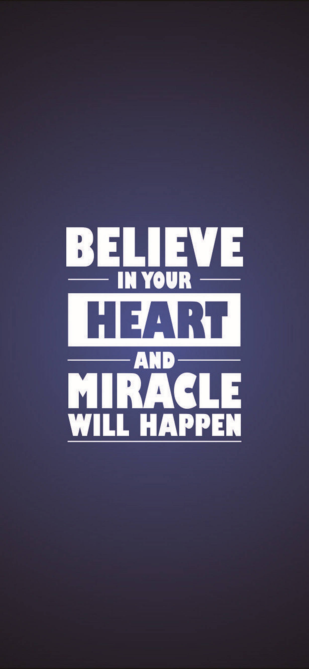 Miracles Motivational iPhone Picha ya Ukuta