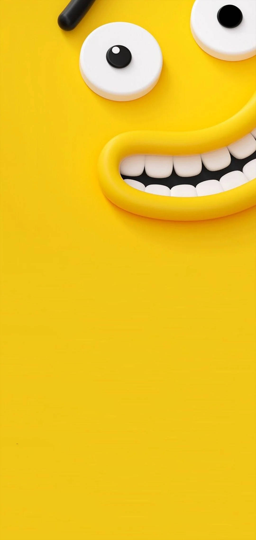 Mister Joe Yellow Punch Hole Picha ya Ukuta