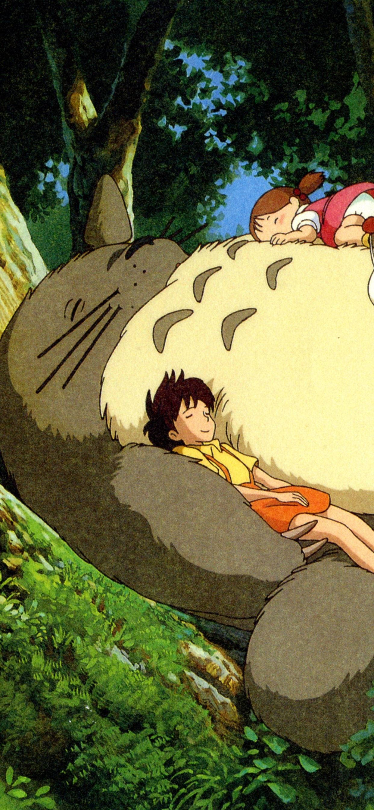 Mitaa Roho za Studio Ghibli na hii iPhone! Picha ya Ukuta