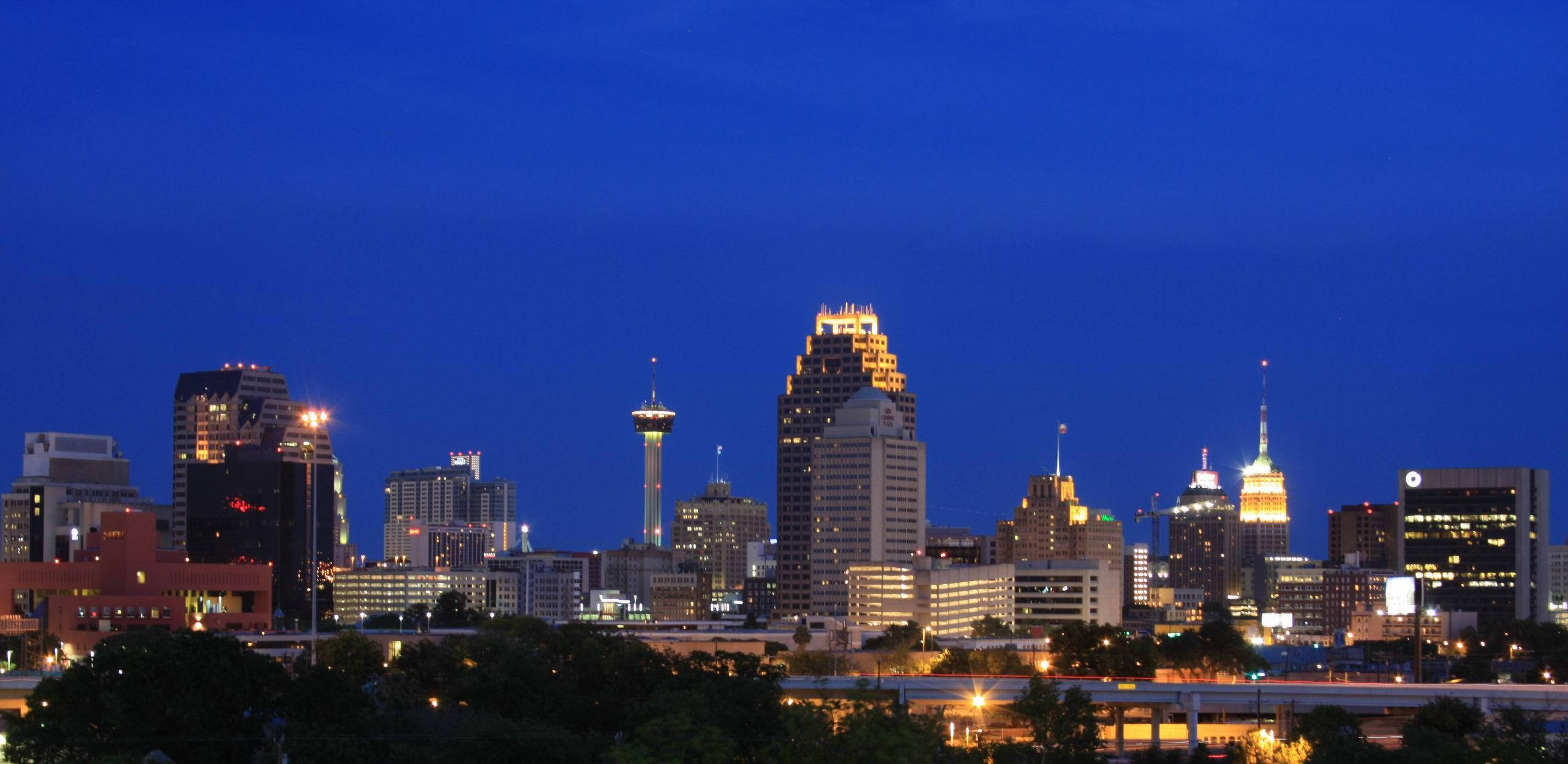 Mito wa San Antonio Bluu Picha ya Ukuta