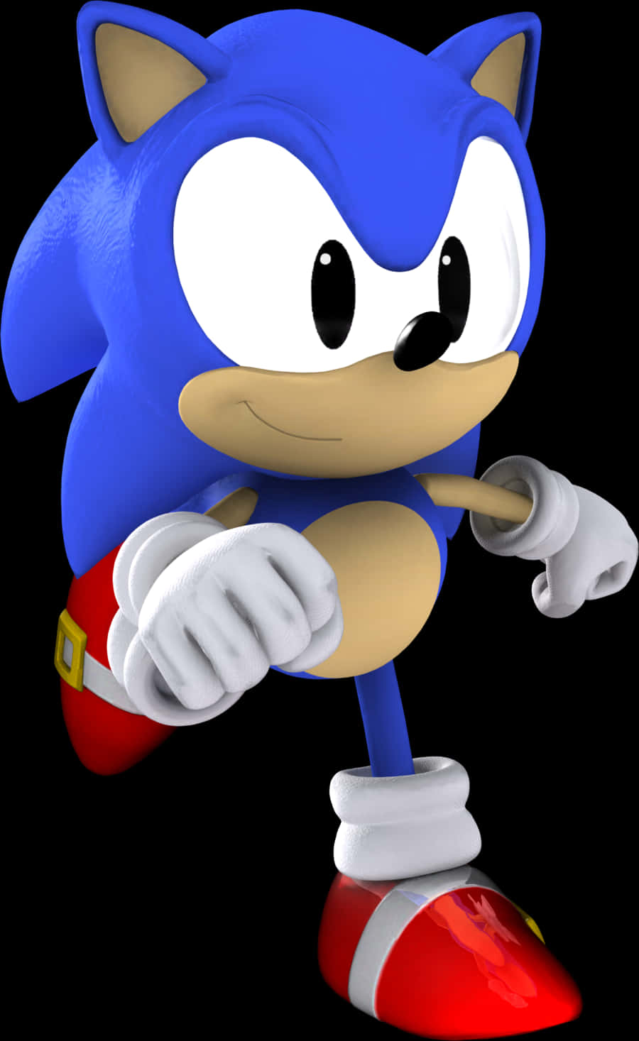Mkao wa Kawaida wa Sonic Picha ya Ukuta