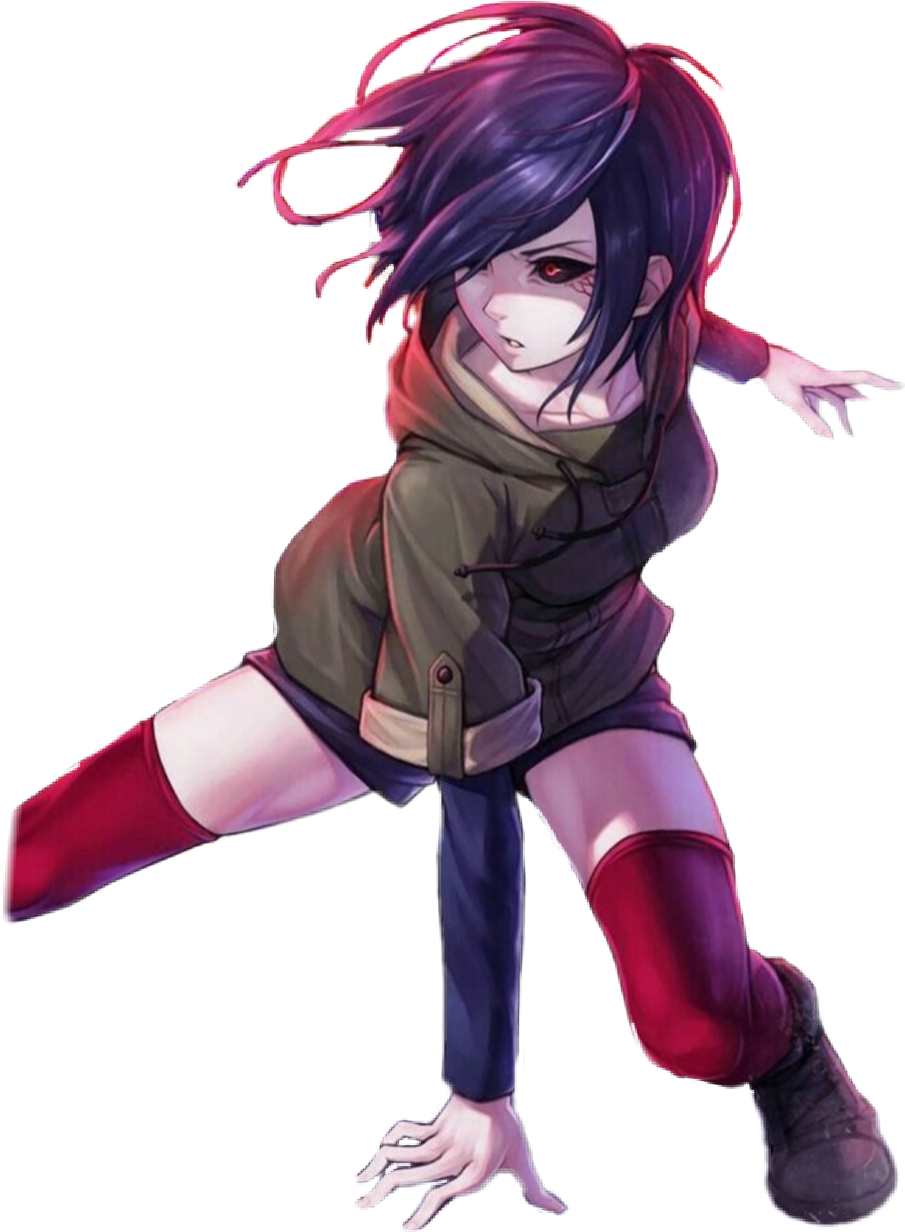 Mkao wa Kitendo wa Mhusika wa Anime Picha ya Ukuta