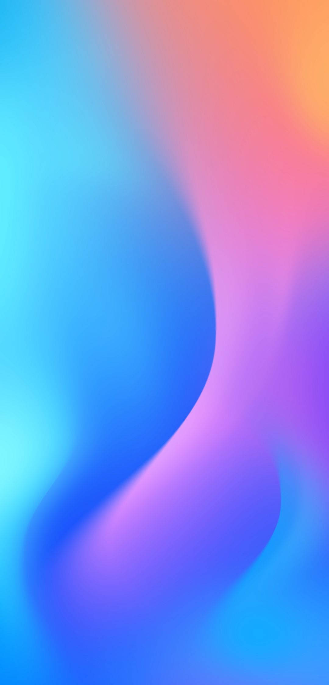 Mkasi wa Rangi ya Pink na Bluu Picha ya Ukuta