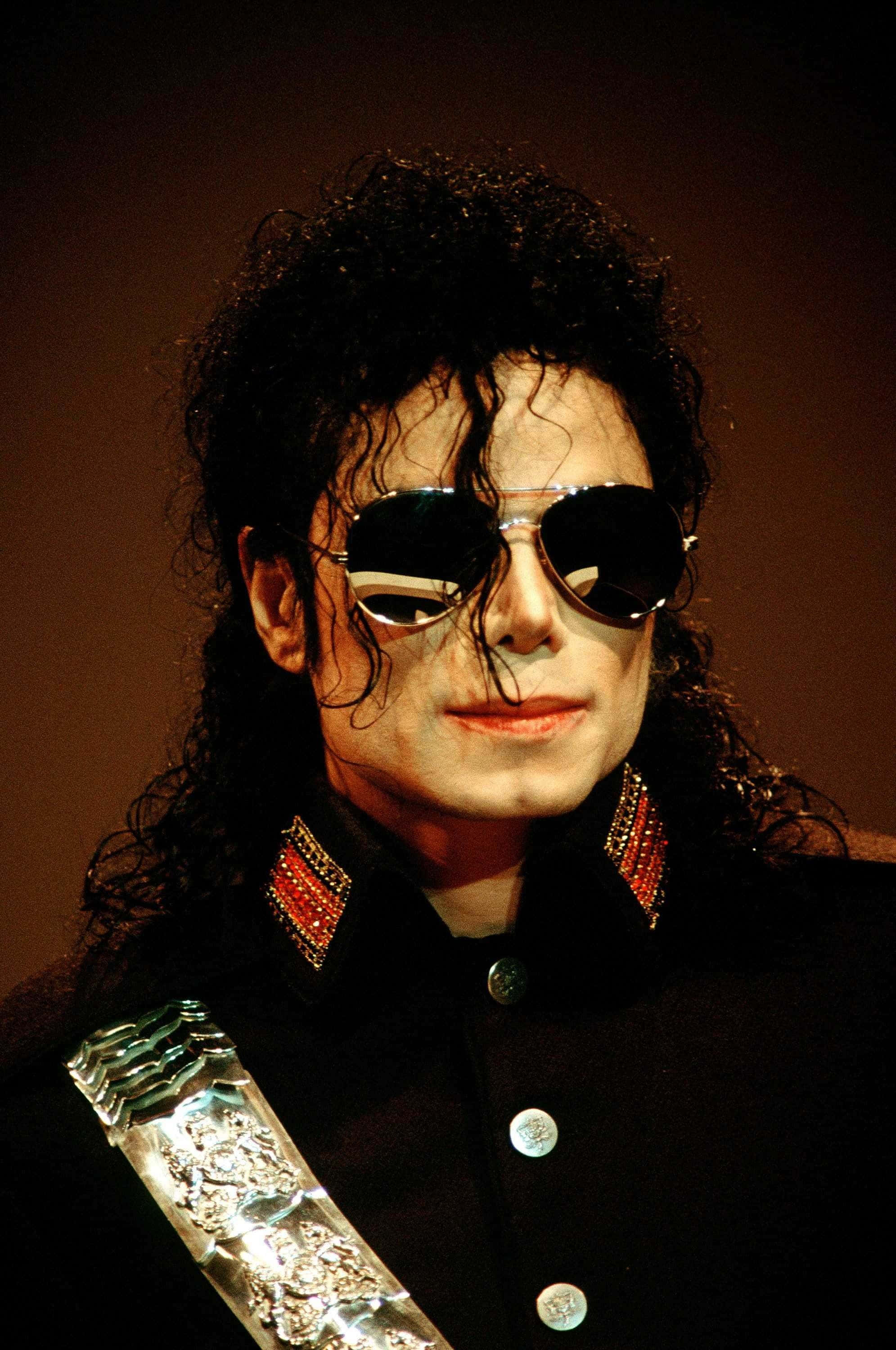 Mkazo wa kipekee wa Michael Jackson katika maonyesho ya 1991 Picha ya Ukuta