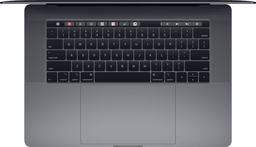Mkoba Mac Book Pro Kutoka Juu Picha ya Ukuta