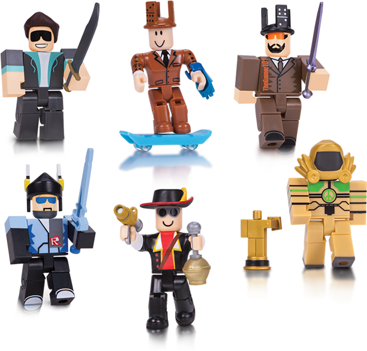 Mkusanyiko wa Roblox wa Vifaa vya Kuchezea vya Hatua Picha ya Ukuta