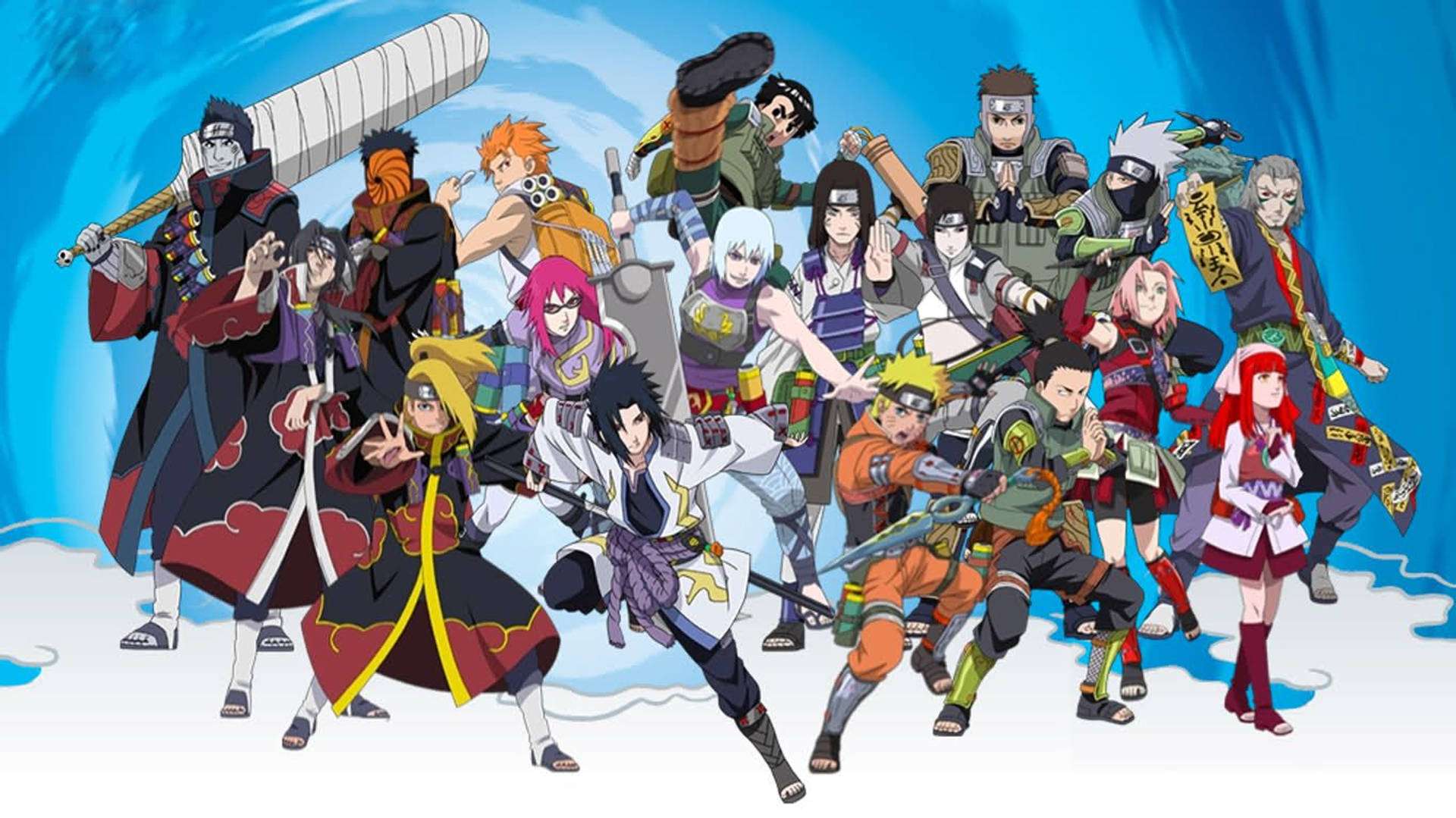 Mkutano wa Siri wa Shinobi Wakati wa Majira ya Baridi Picha ya Ukuta