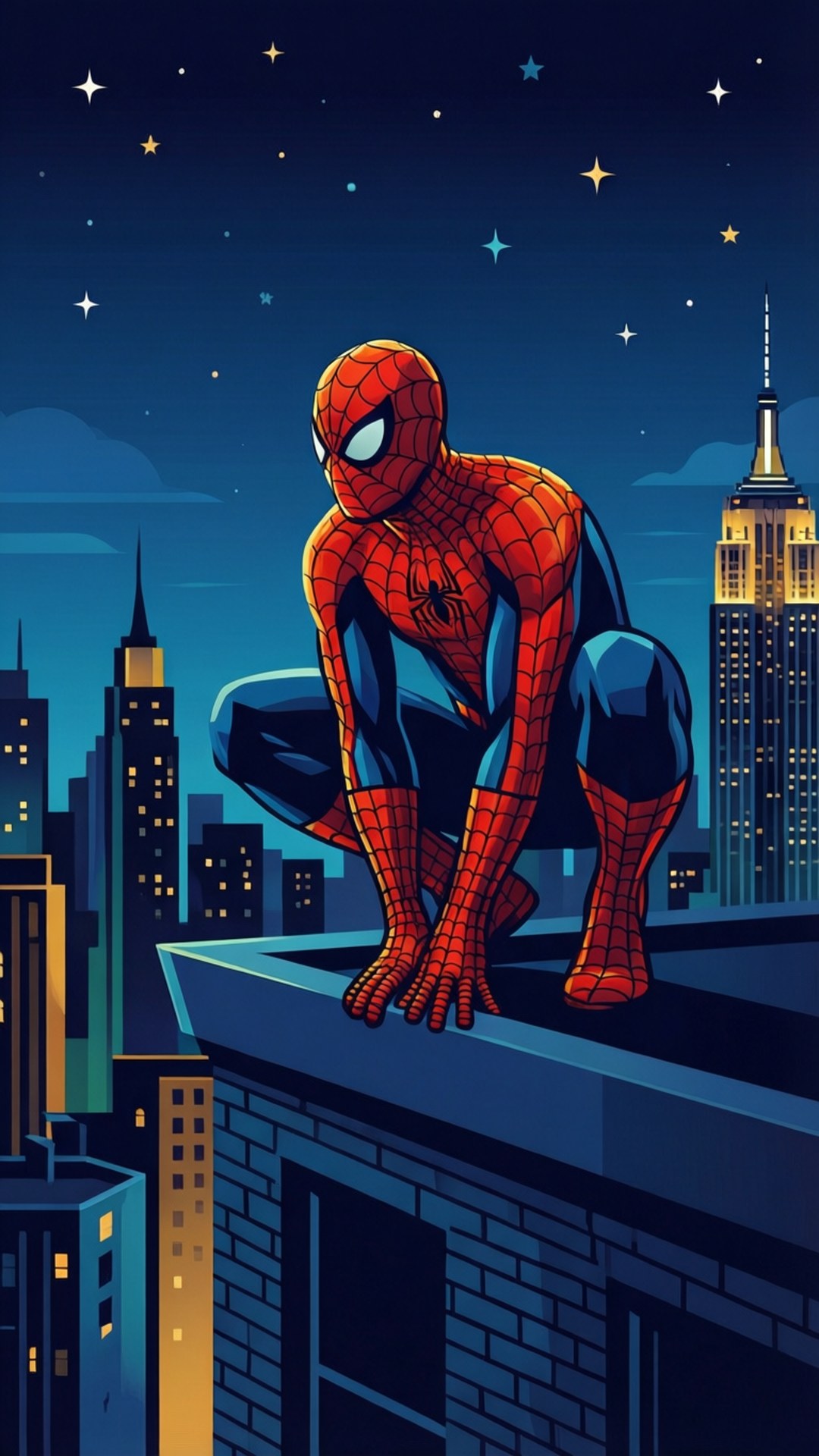 Mlindo wa Usiku NYC Picha ya Ukuta