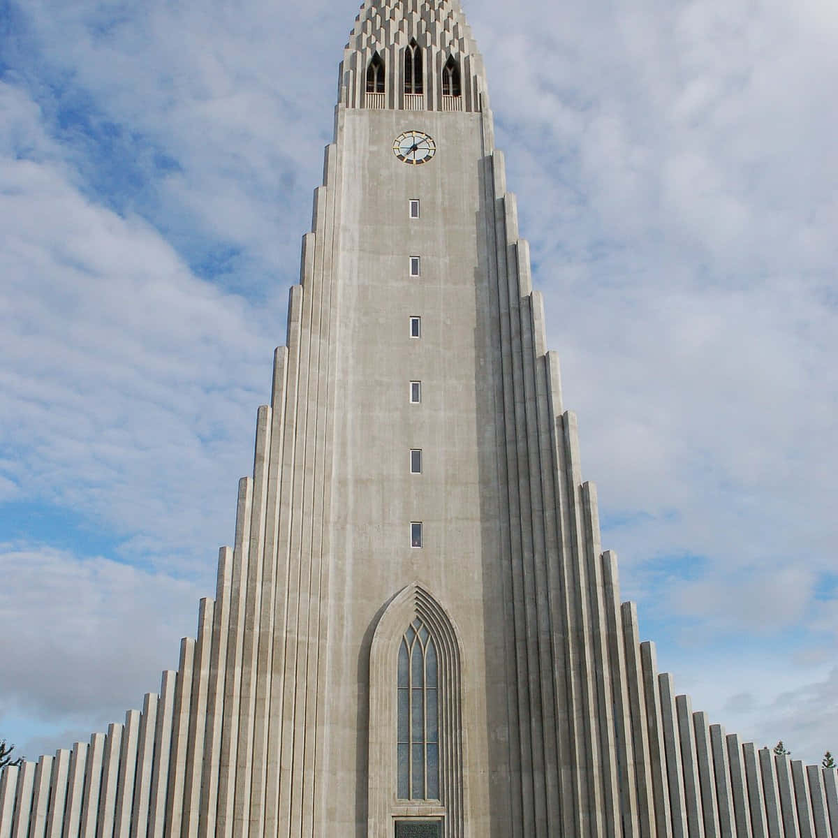 Mnara wa Kati wa Hallgrimskirkja Nje Picha ya Ukuta