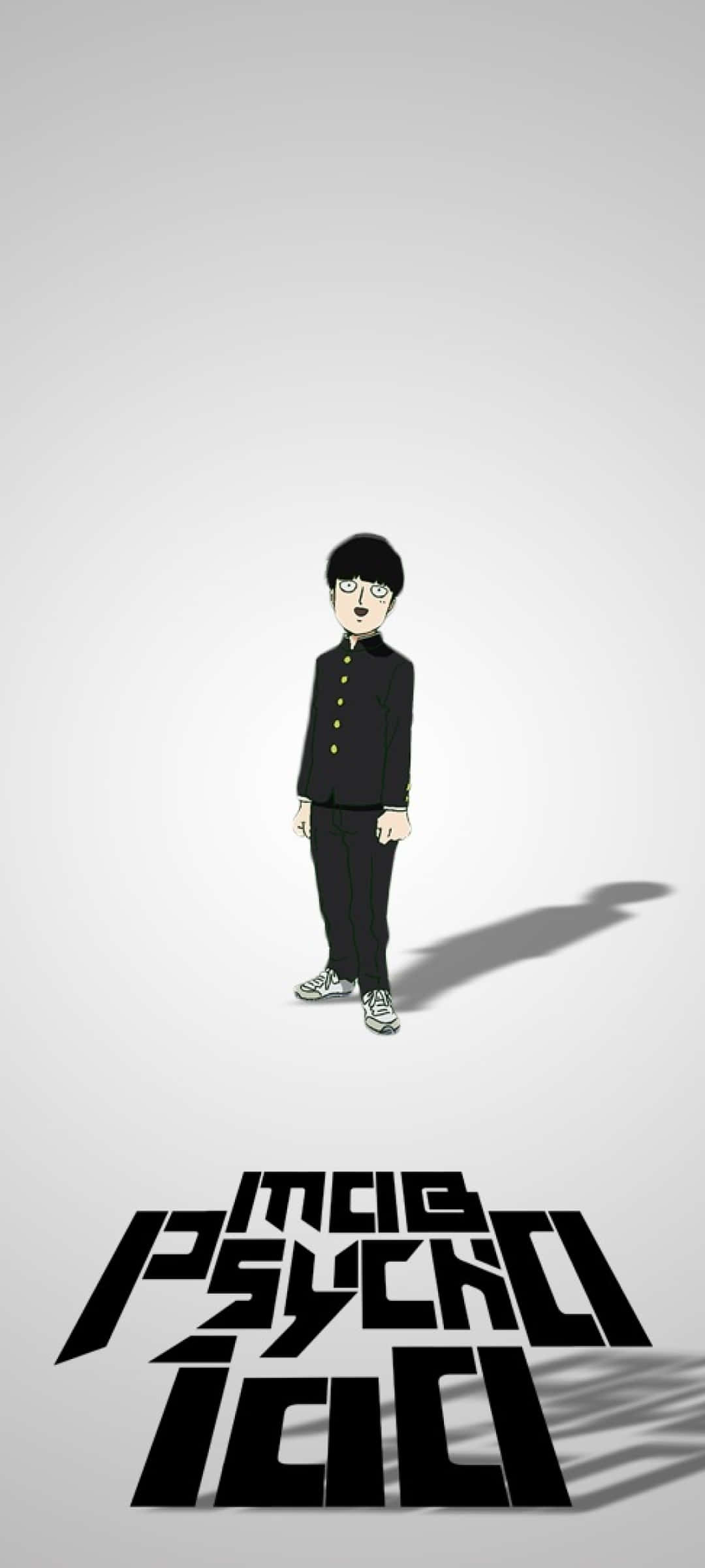 Mob Psycho Minimalist Picture Picha ya Ukuta
