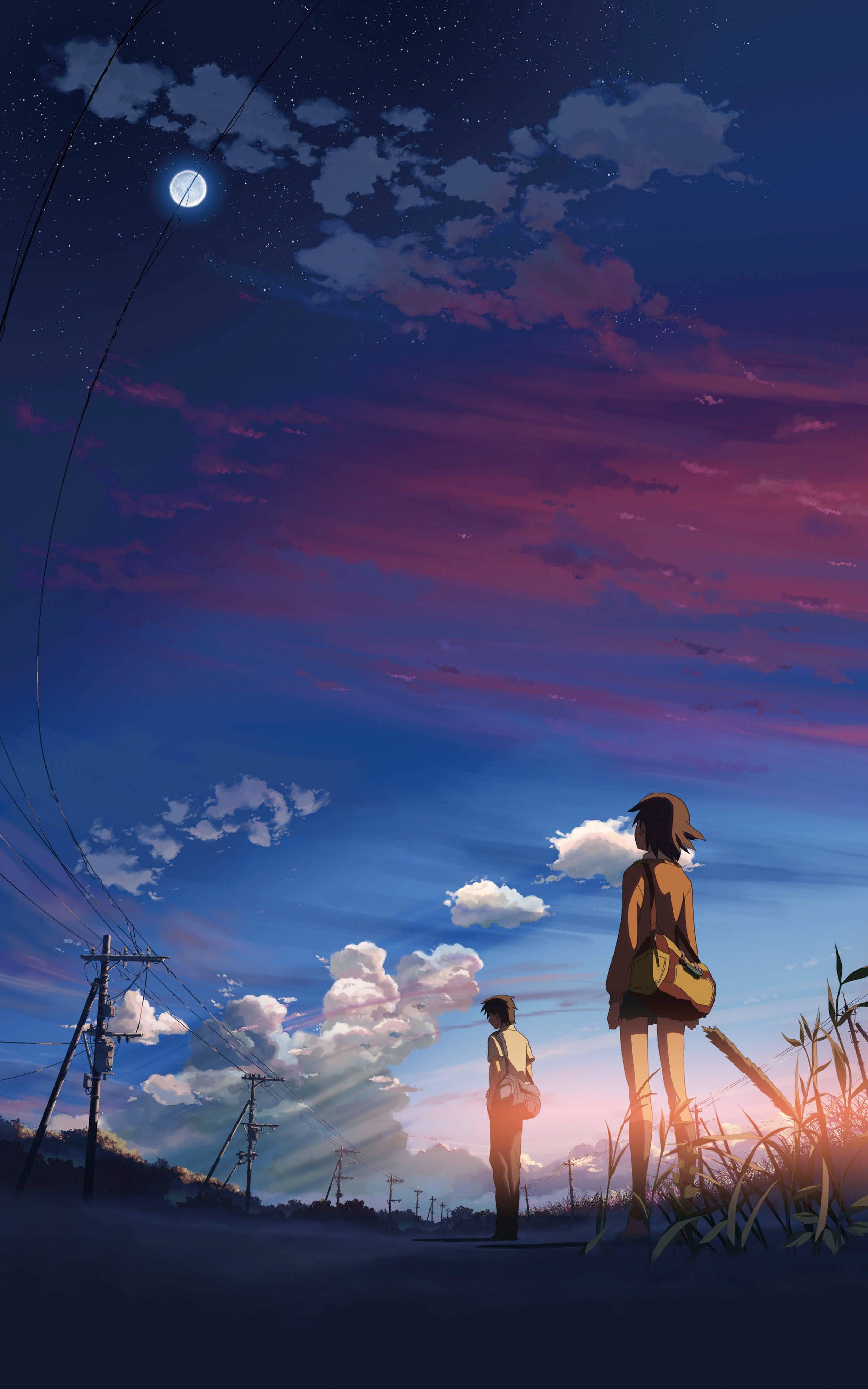 Mobile 5 Centimeters Per Second Picha ya Ukuta