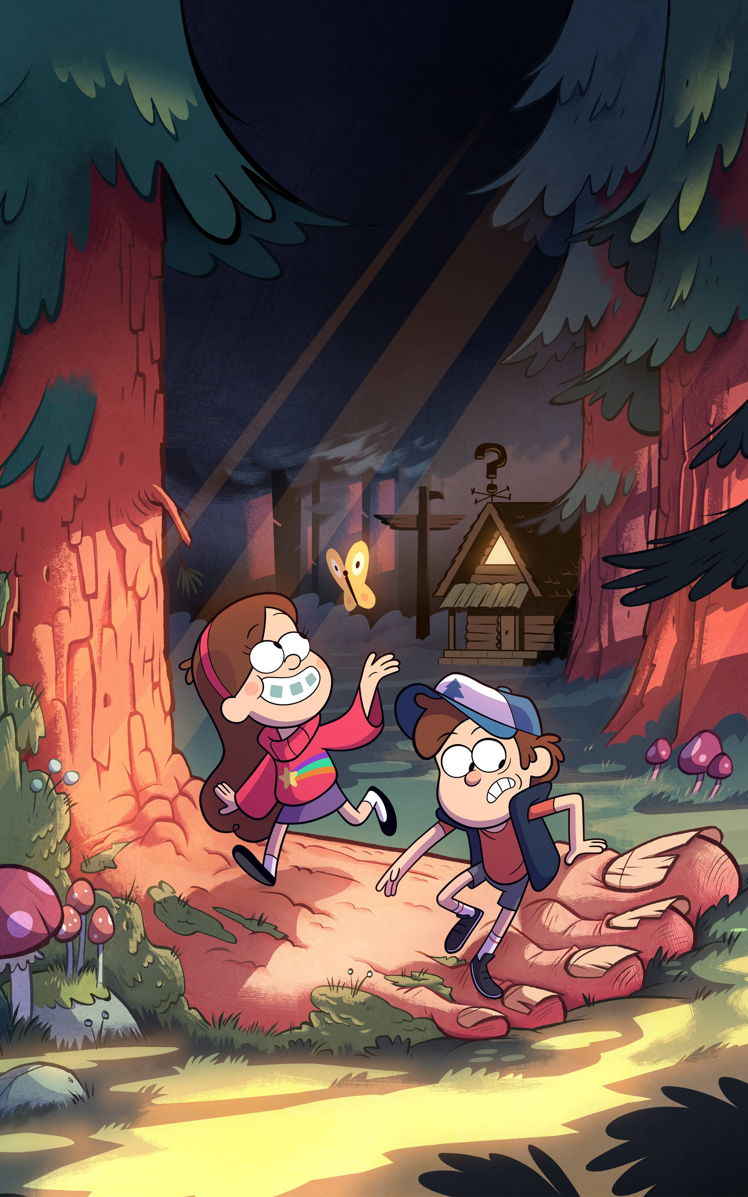 Mobile Gravity Falls Picha ya Ukuta