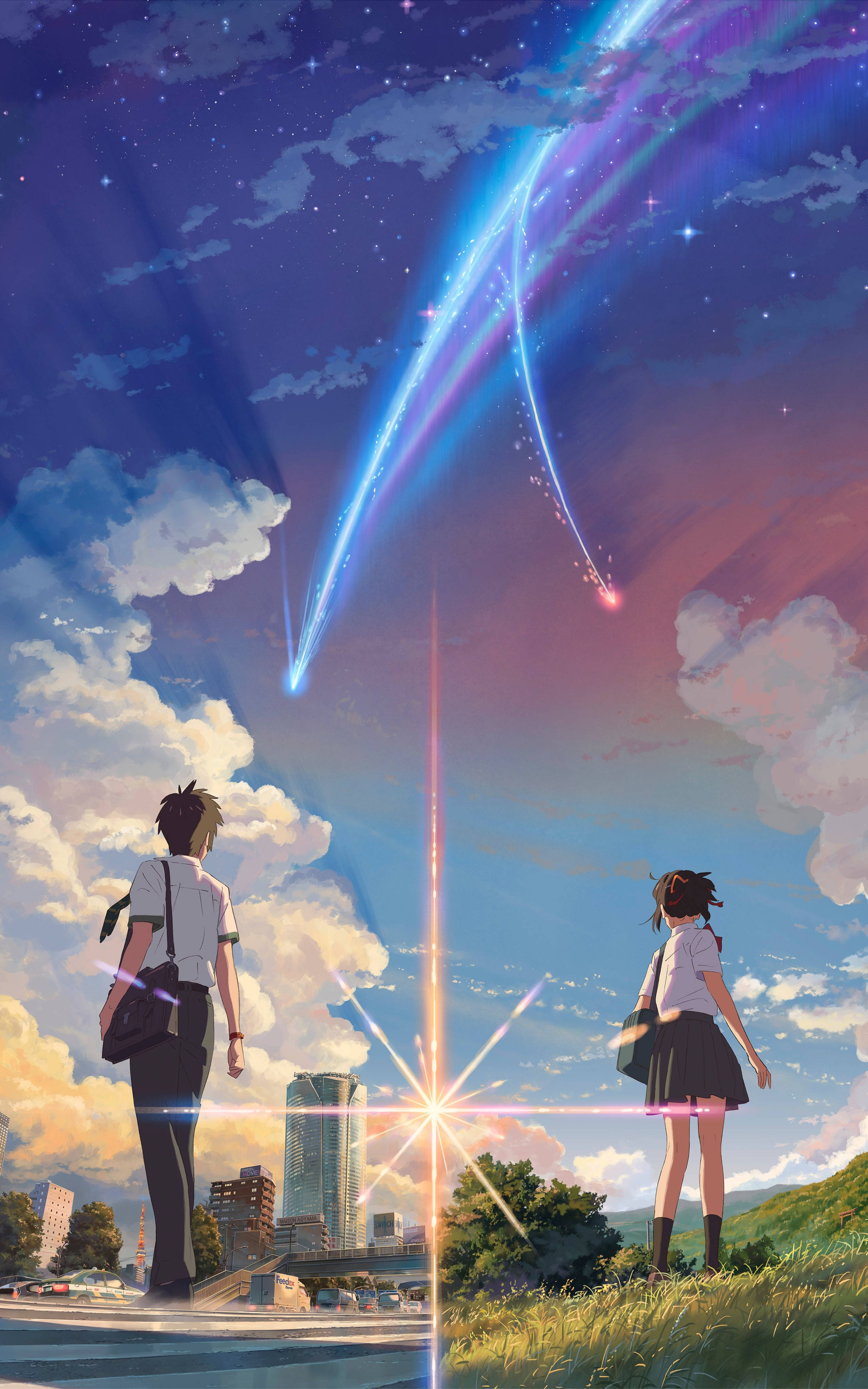 Mobile Kimi No Nawa Picha ya Ukuta