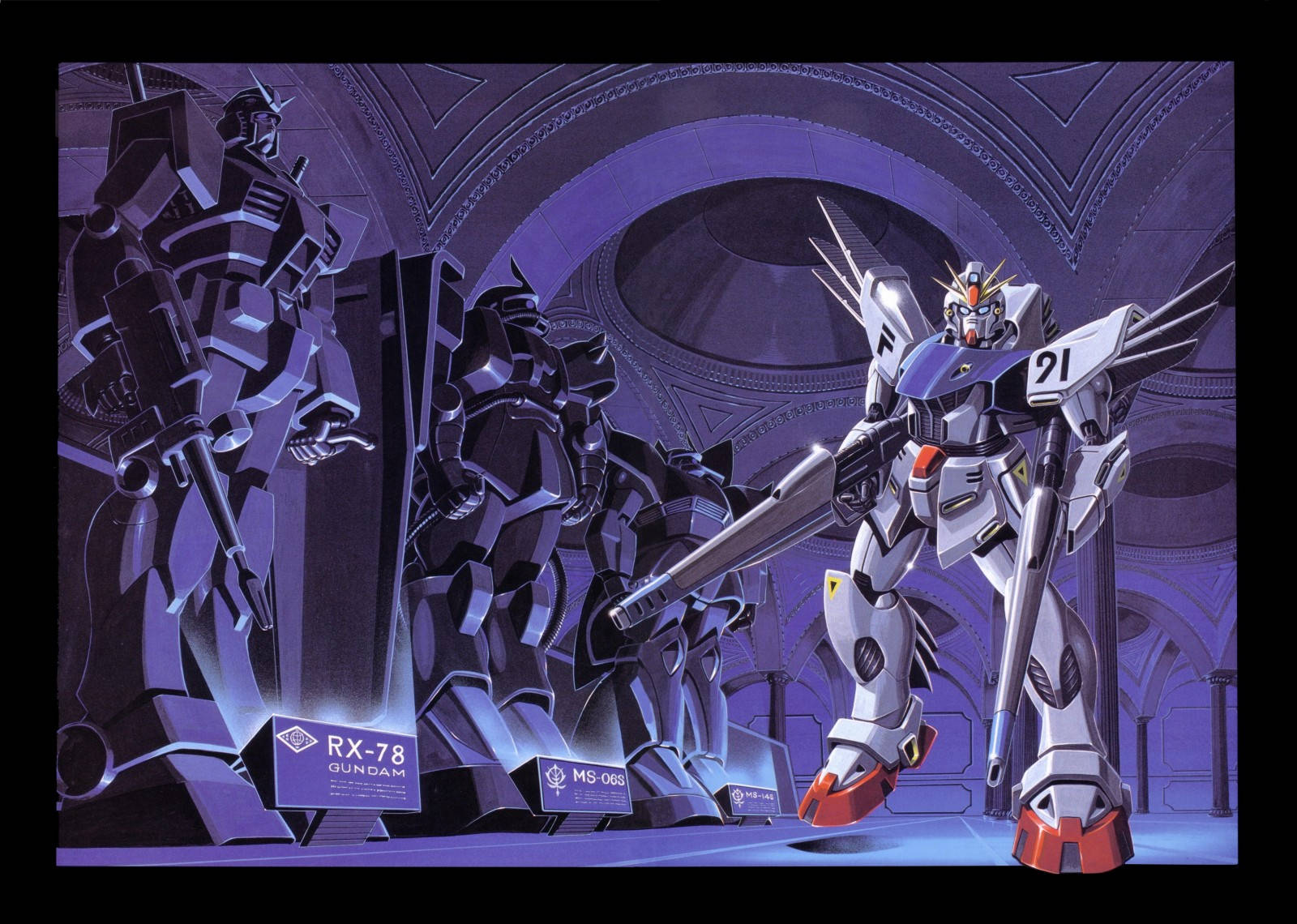Mobile Suit Gundam F91 Sinema Picha ya Ukuta