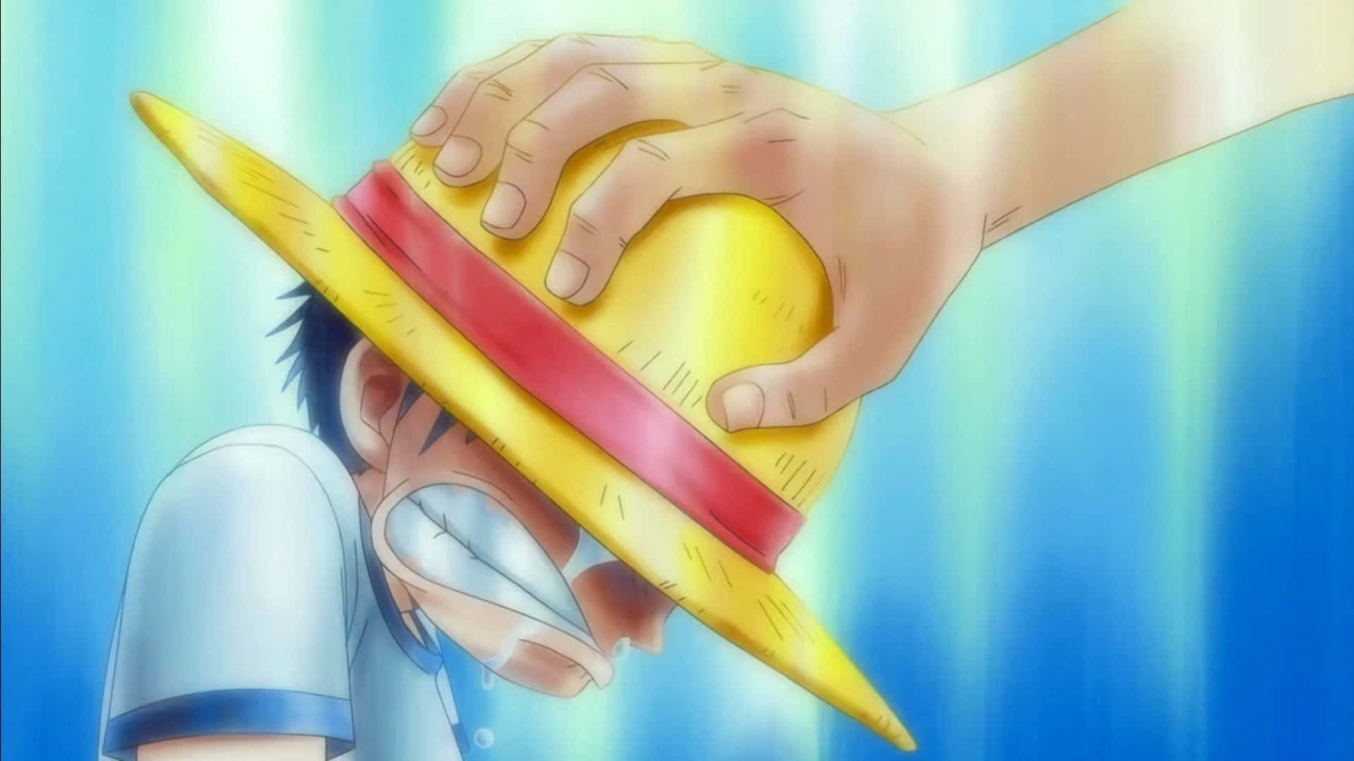 Monkey D. Luffy - Mfalme wa Maharamia wa Kikundi cha Nyasi Picha ya Ukuta