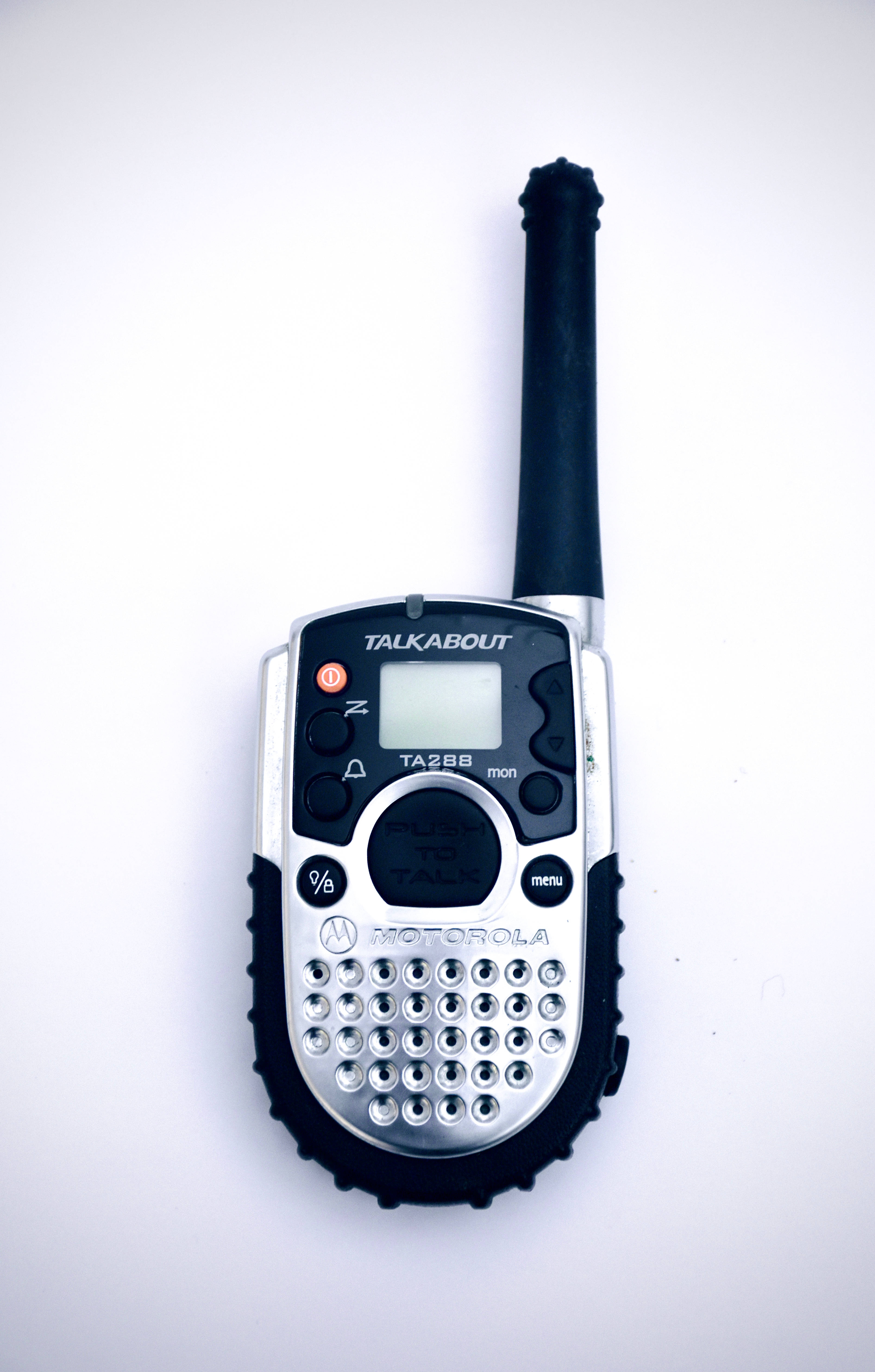 Motorola Walkie Talkie Picha ya Ukuta