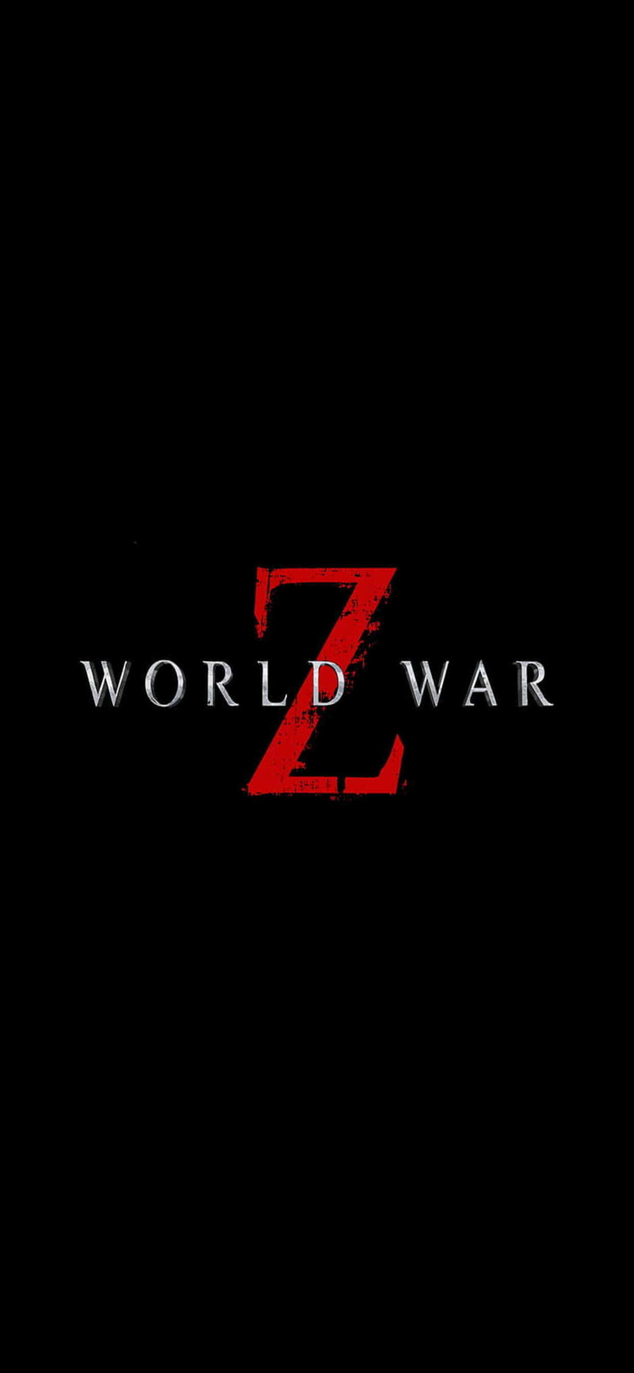 Movie Title iPhone XS Max World War Z Background Picha ya Ukuta