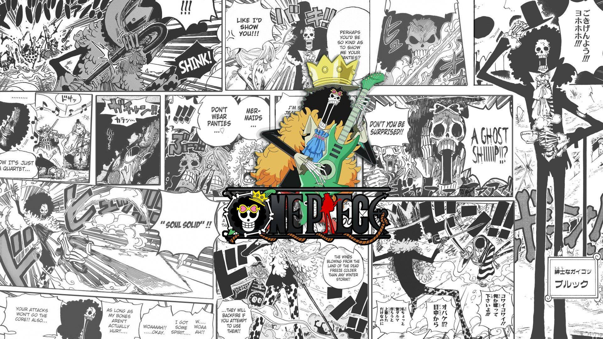 Mpangilio wa Manga ya Soul King Brook Picha ya Ukuta