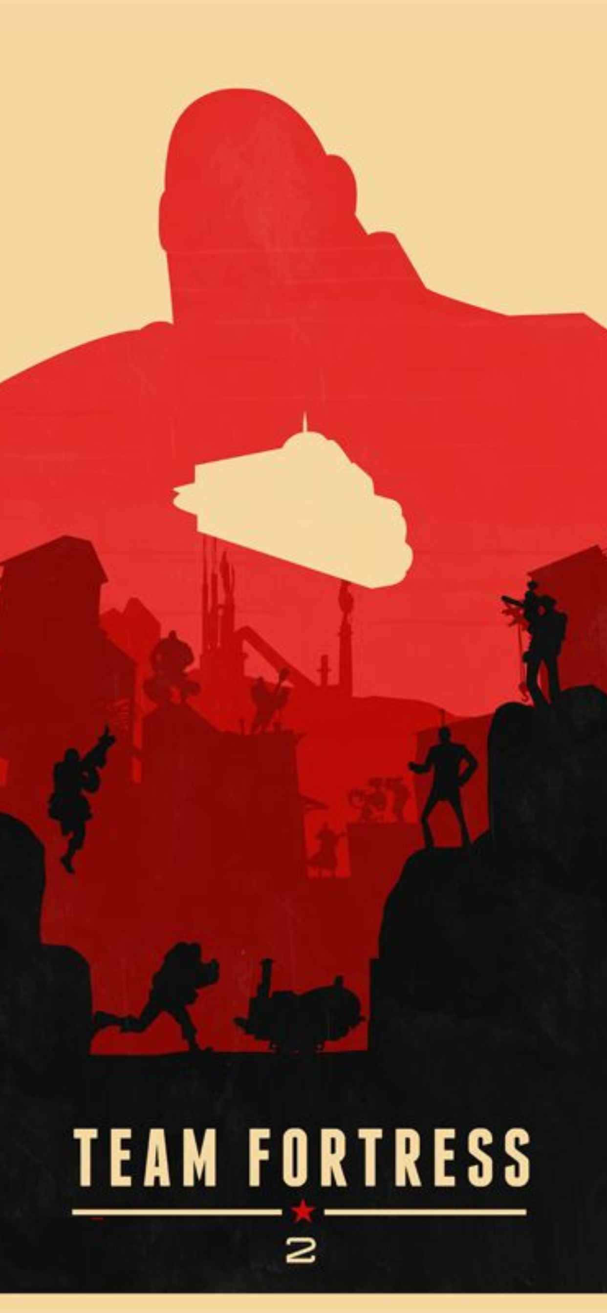 Mpango wa Bango iPhone Xs Max Team Fortress 2 Background Picha ya Ukuta