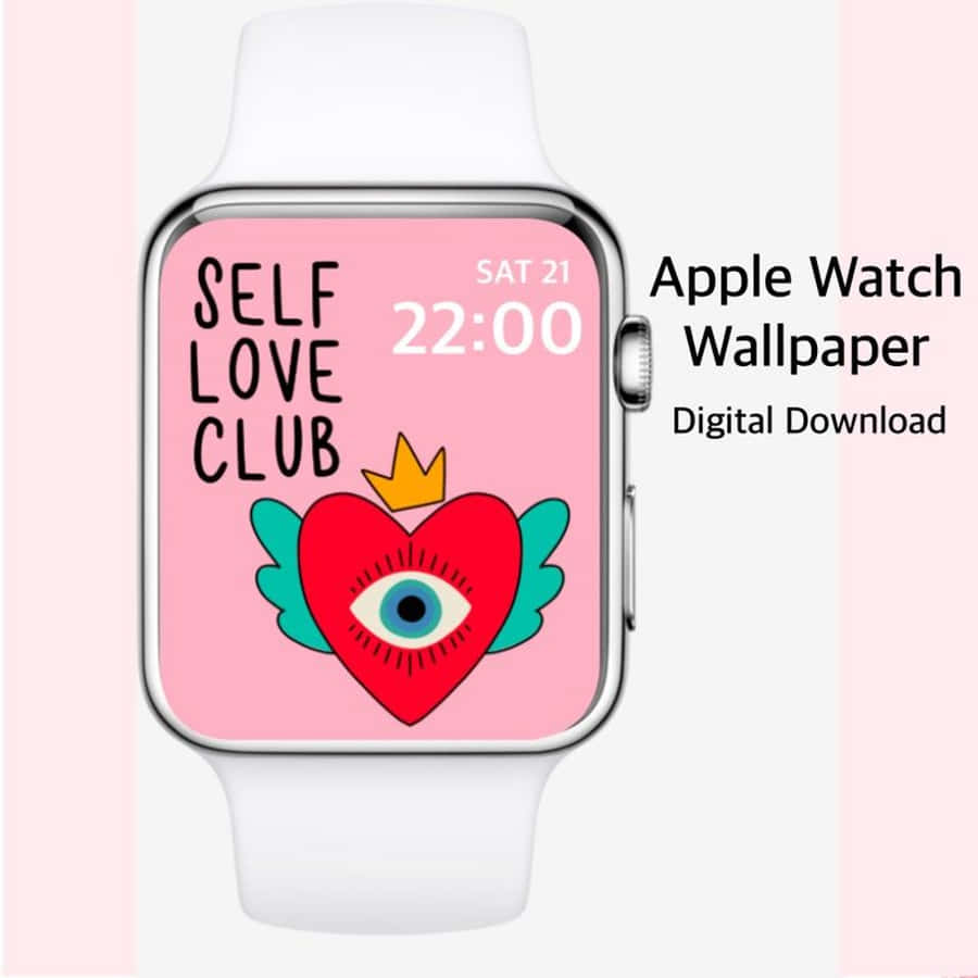 Mpenzi wa Apple Watch Face Love Picha ya Ukuta