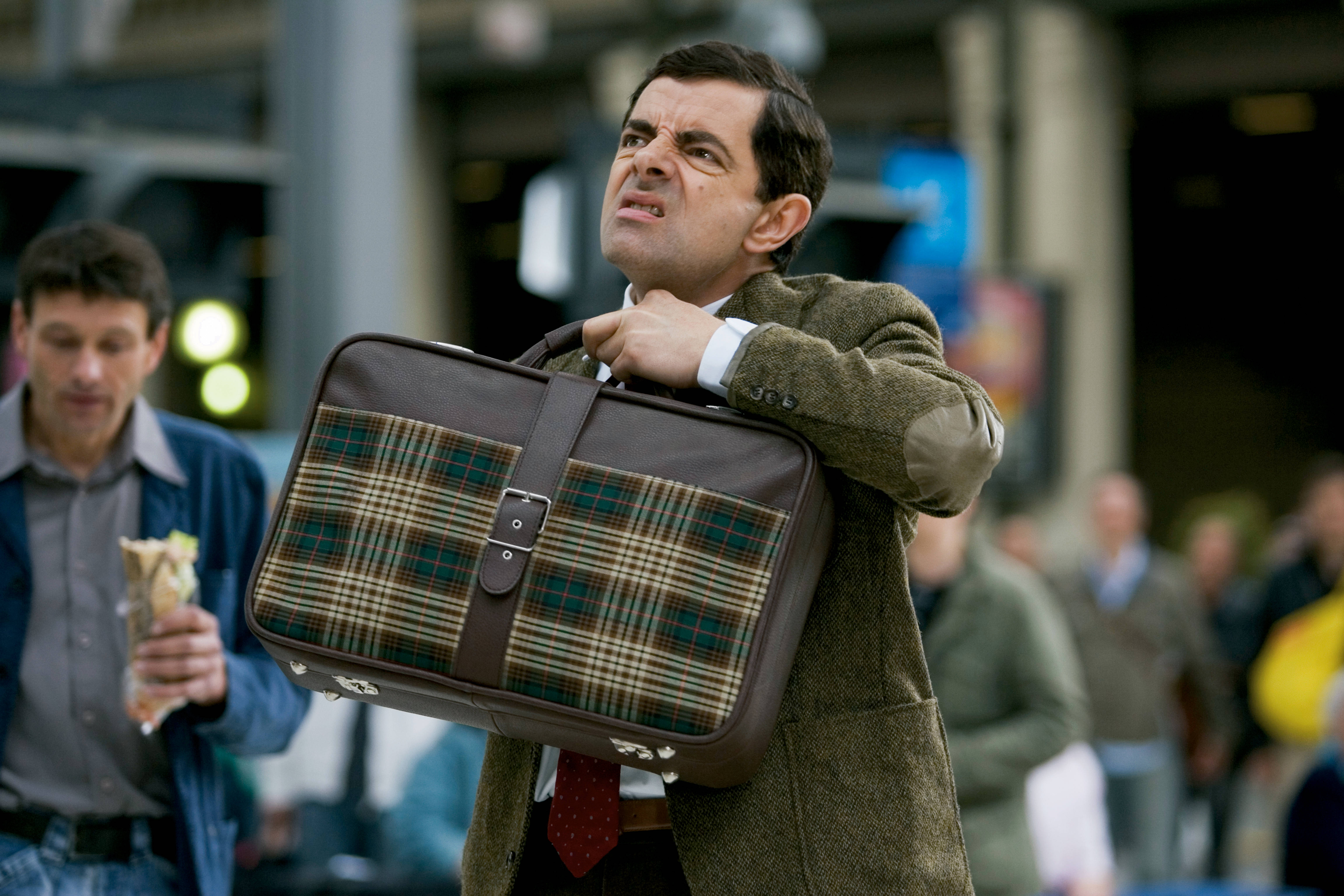 Mr Bean 4K Mizigo Picha ya Ukuta